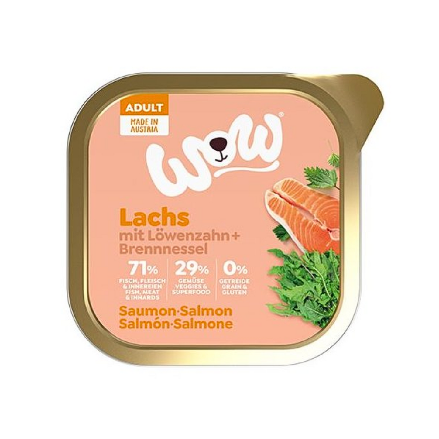 Wow Dog Adult Lachs 150g