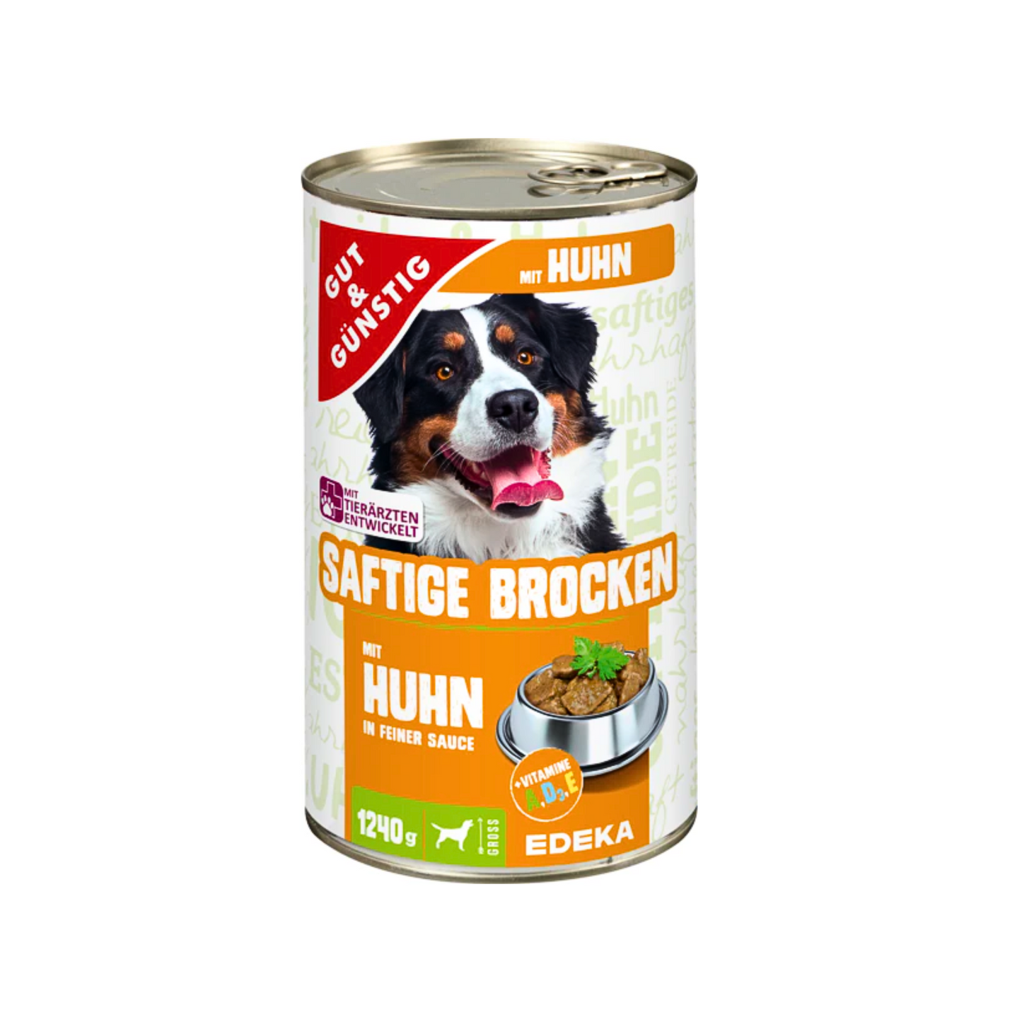 GUT&GÜNSTIG Saftige Brocken mit Huhn 1240g