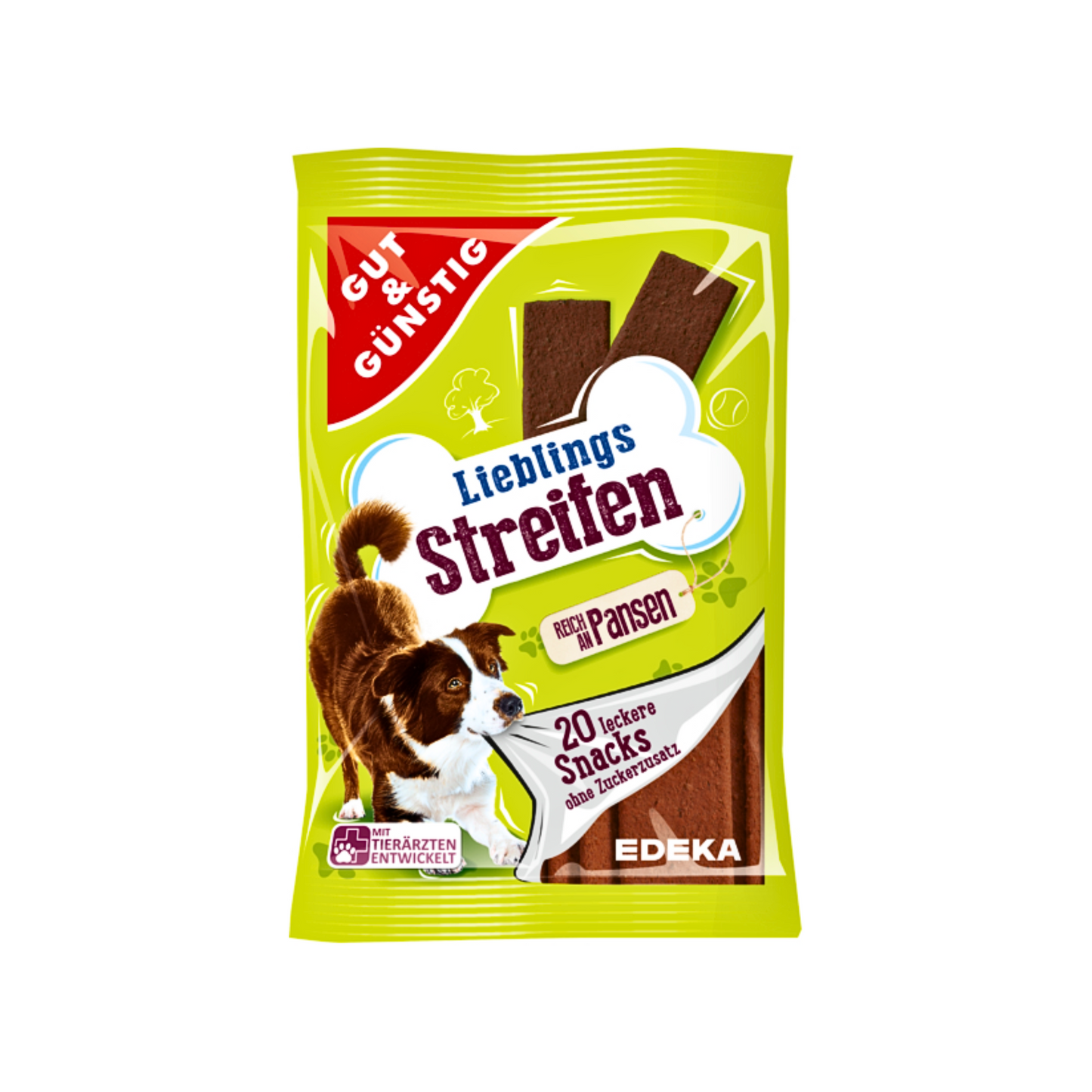 GUT&GÜNSTIG Fleischstreifen Pansen 20ST