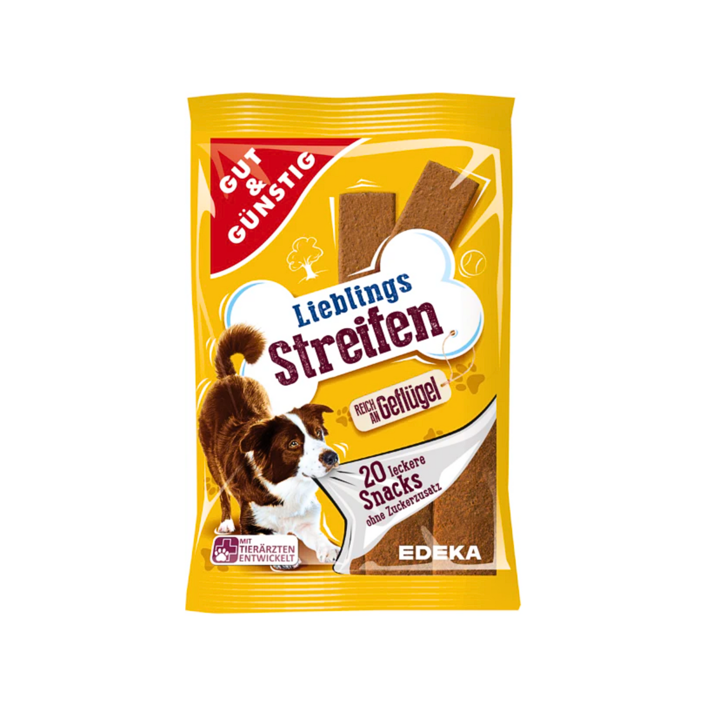 GUT&GÜNSTIG Fleischstreifen Geflügel 20ST