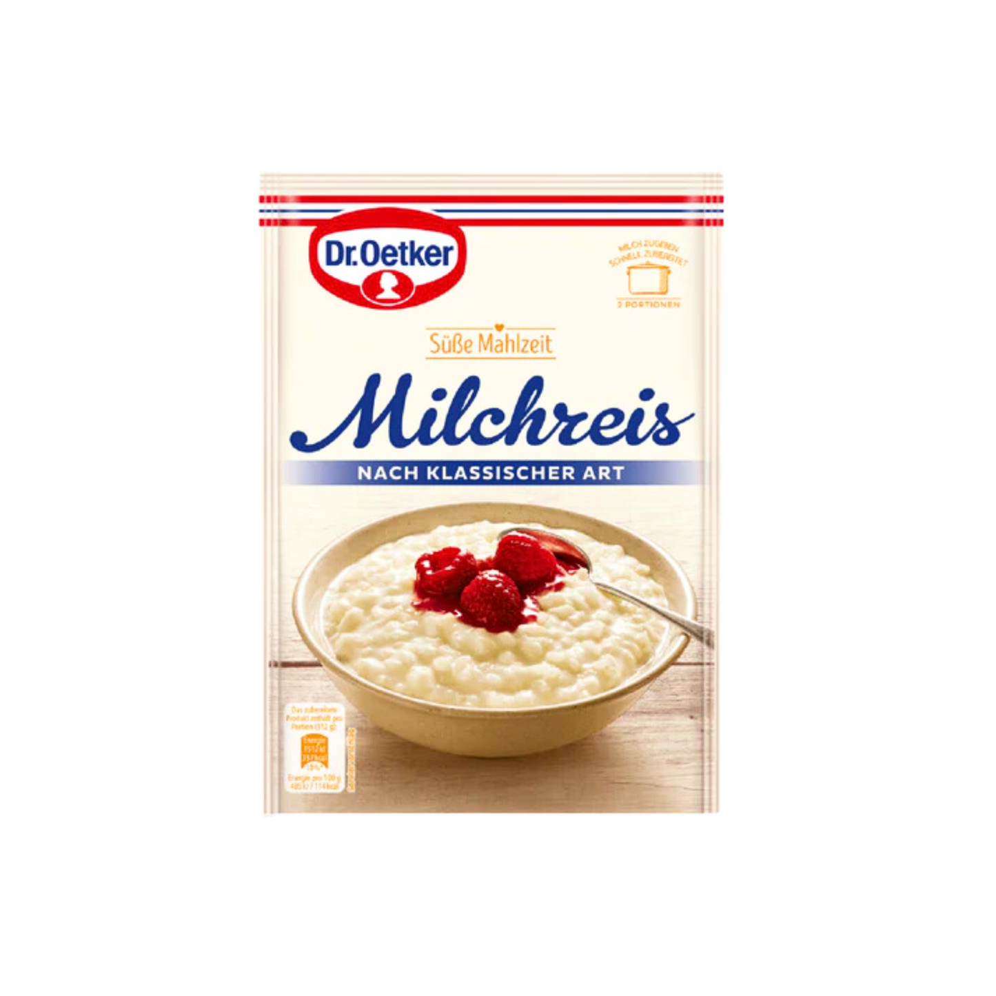 Dr.Oetker Milchreis nach klassischer Art für 500ml 125g