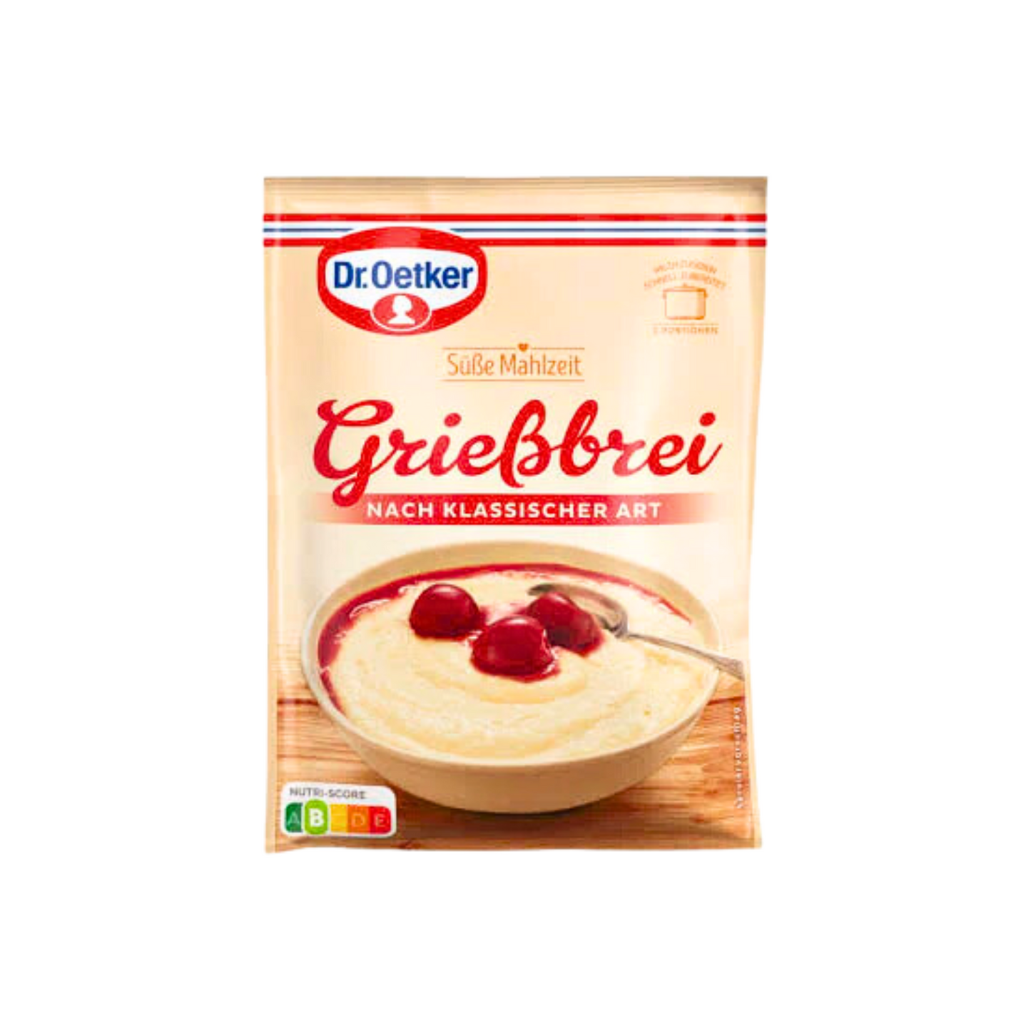 Dr.Oetker Grießbrei klassischer Art für 500ml 92g