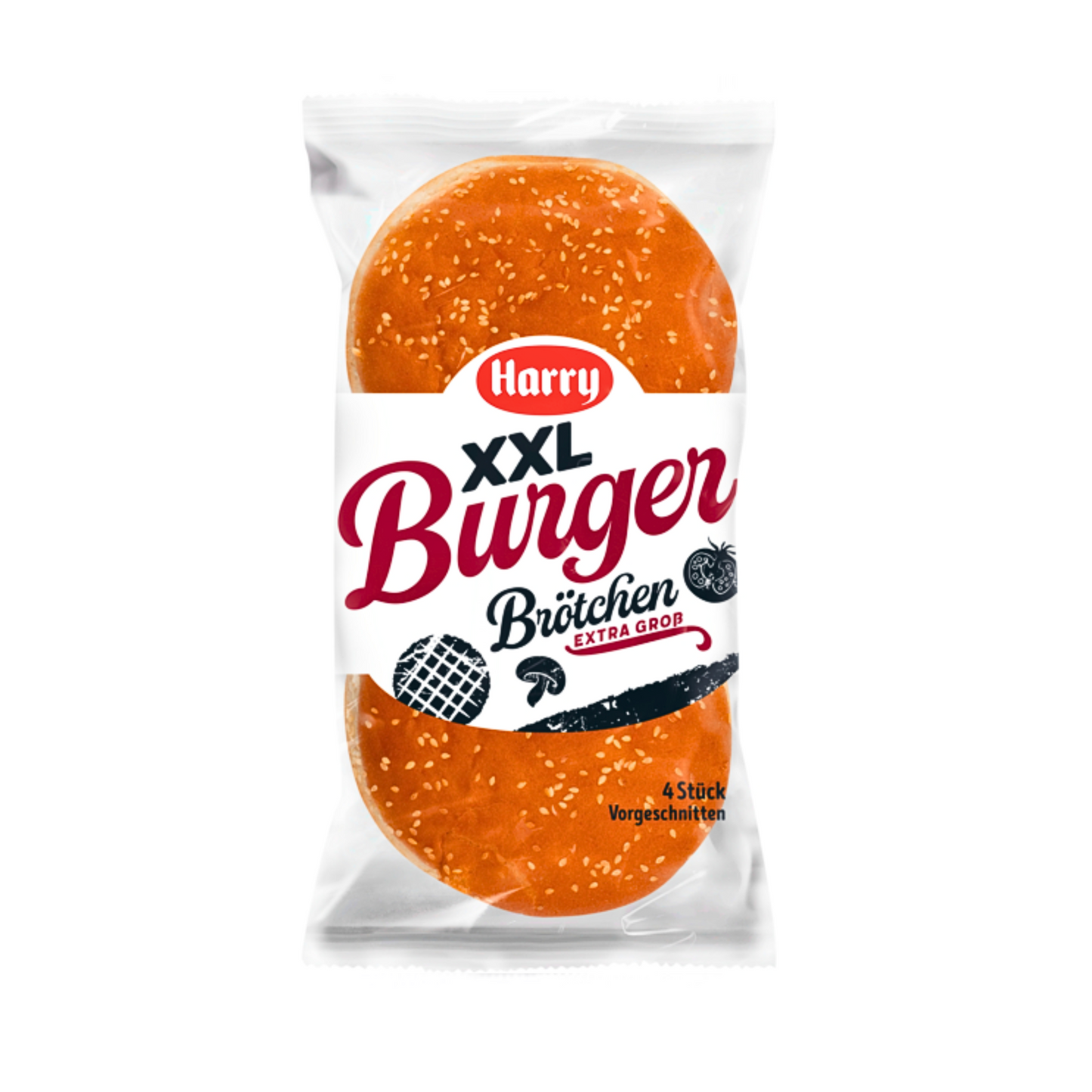 Harry XXL Burger Brötchen 4ST 300g