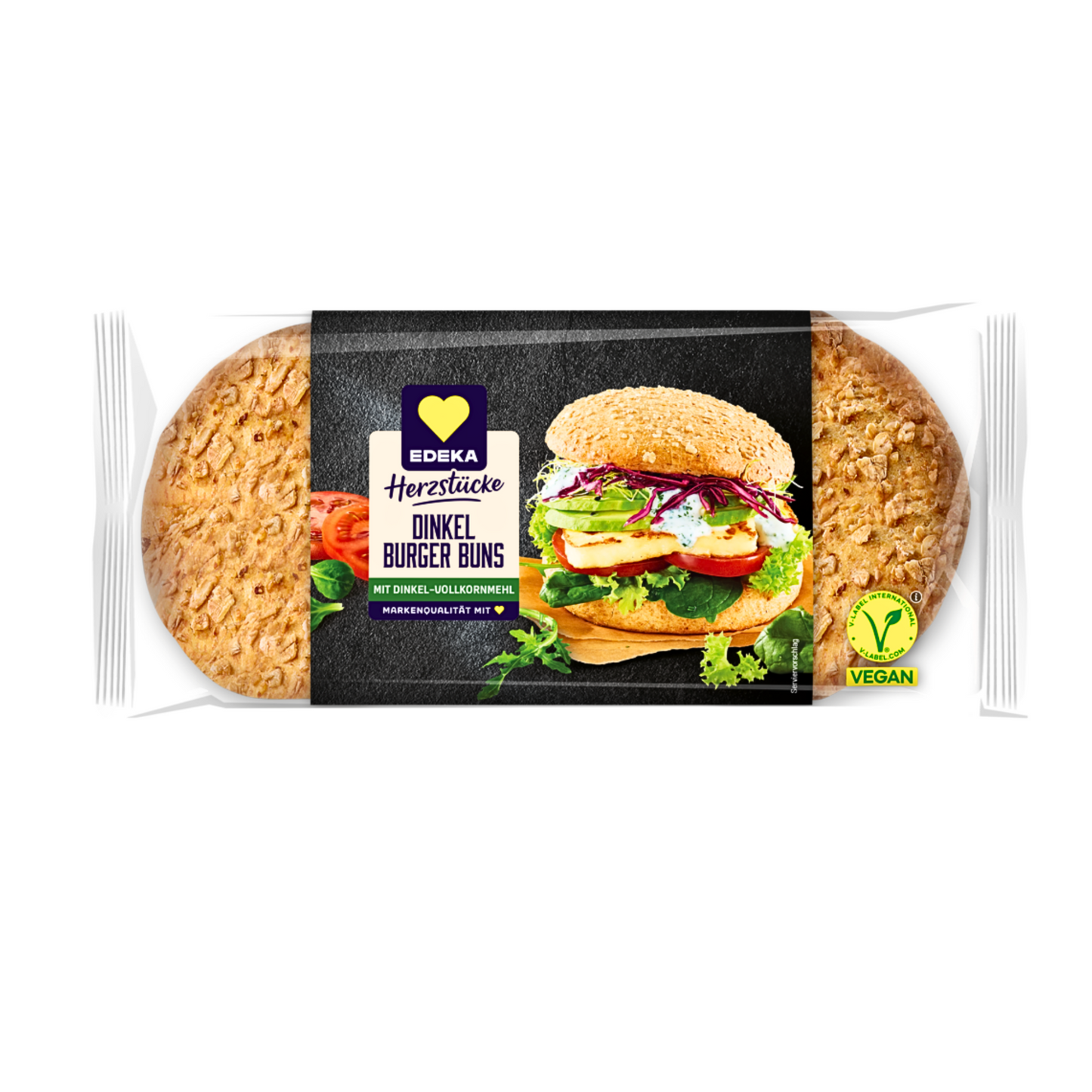 EDEKA Herzstücke Dinkel Burger Buns geschnitten 4ST 360g
