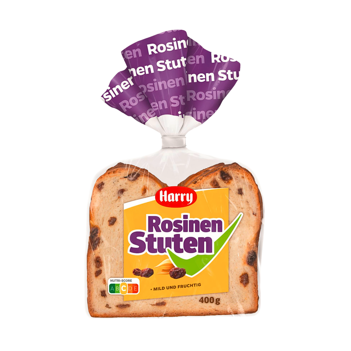 Harry Rosinenstuten geschnitten 400g