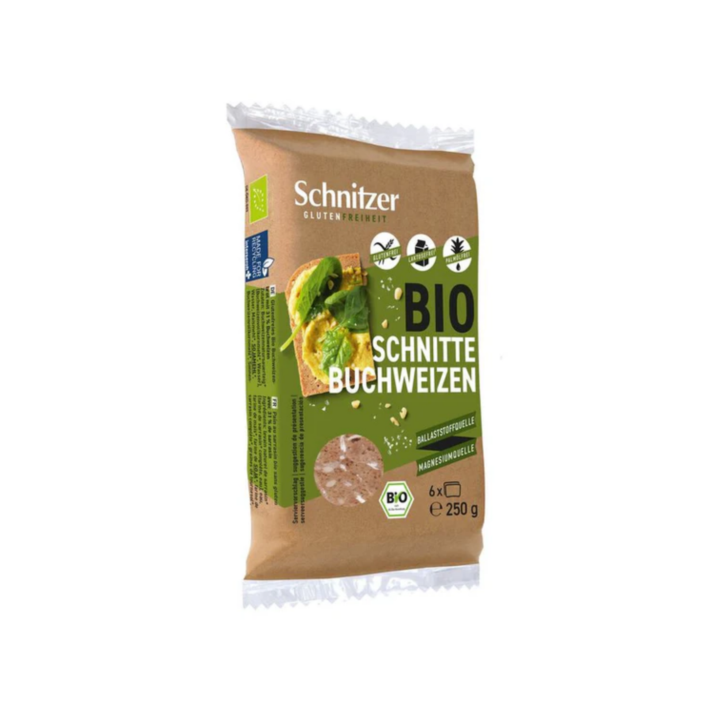 Bio Schnitzer Buchweizen Schnitten 250g
