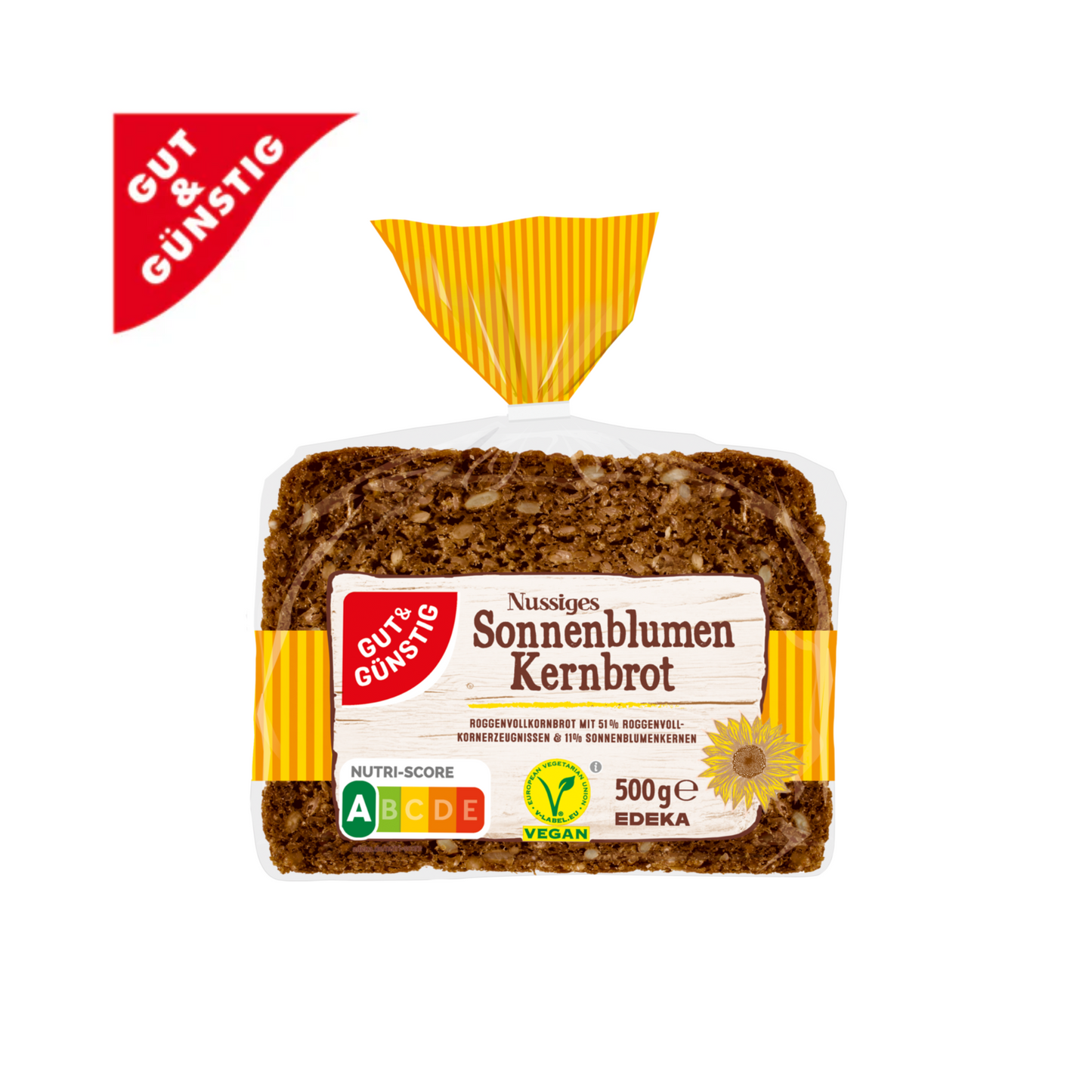 GUT&GÜNSTIG Sonnenblumenbrot 500g