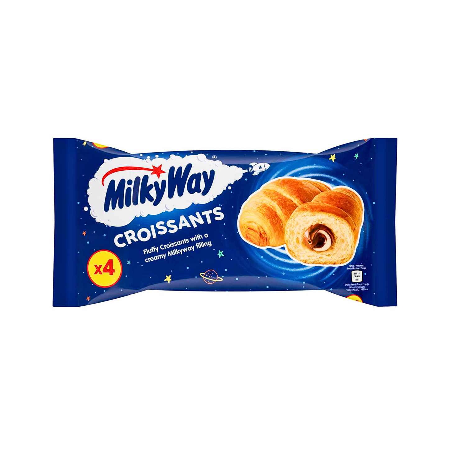 Milky Way Croissants 4x48g