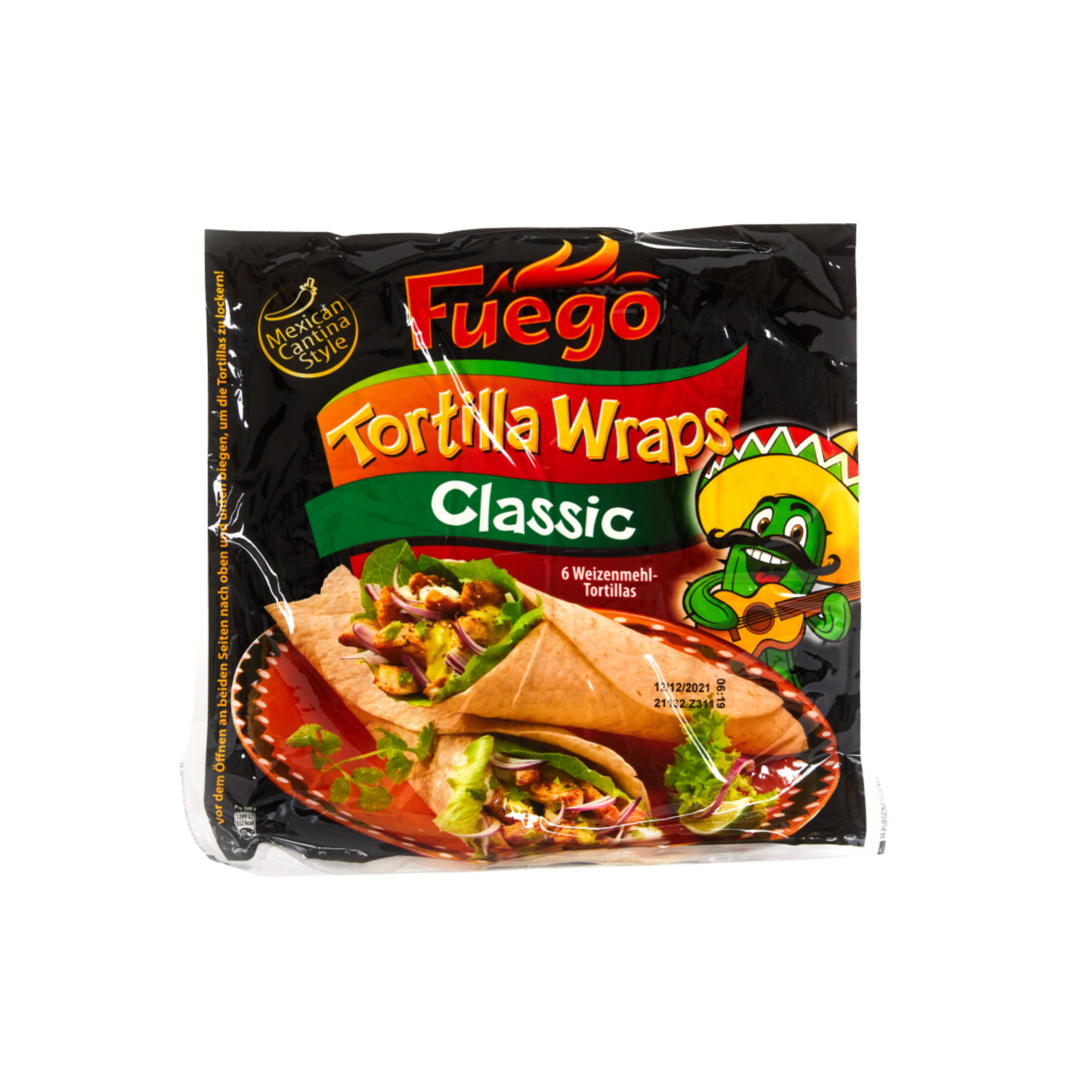 Fuego Weizenmehl Tortillas Classic 320g