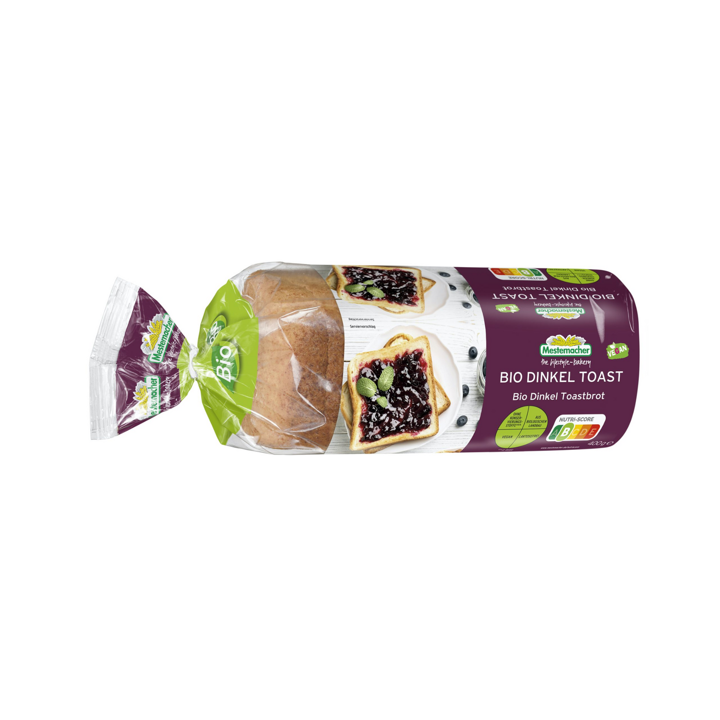 Bio Mestemacher Dinkel Toastbrot 400g