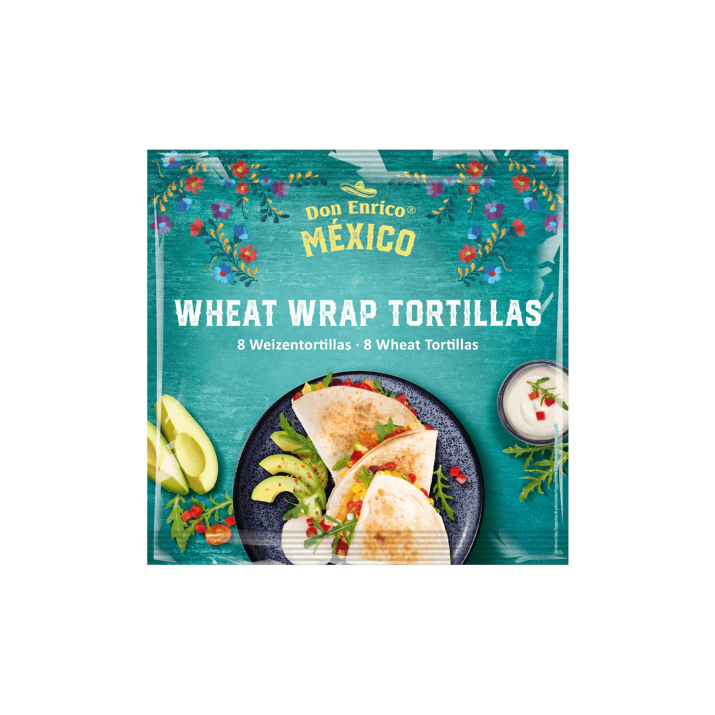 Don Enrico Wrap Tortillas 25cm 5ST 350g
