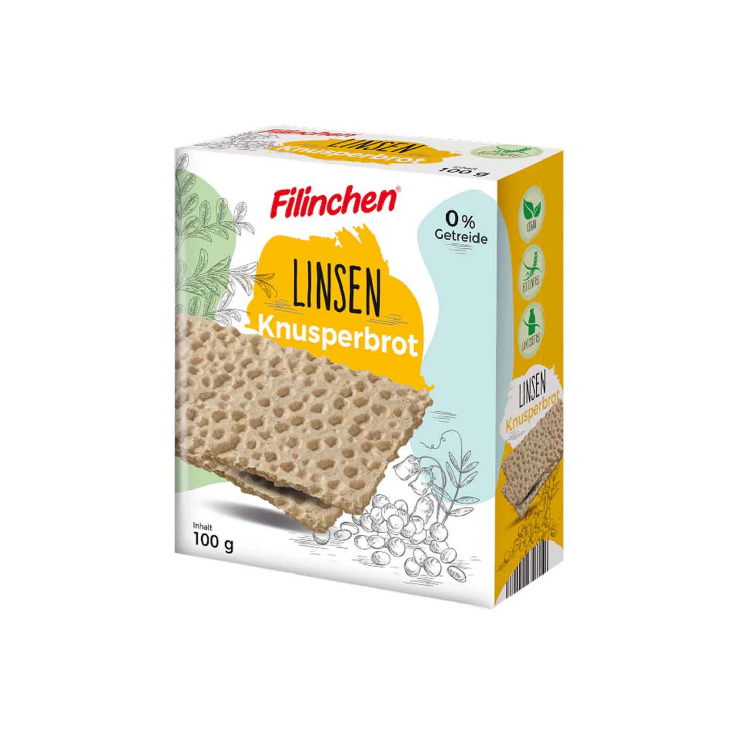 Filinchen Knusperbrot Linse 100g