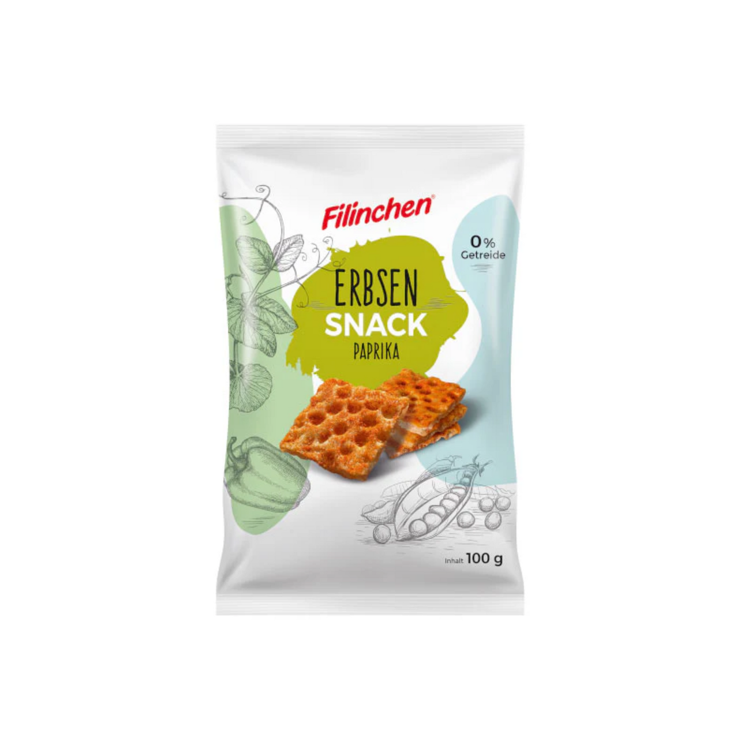 Filinchen Erbsen-Snack Paprika 100g