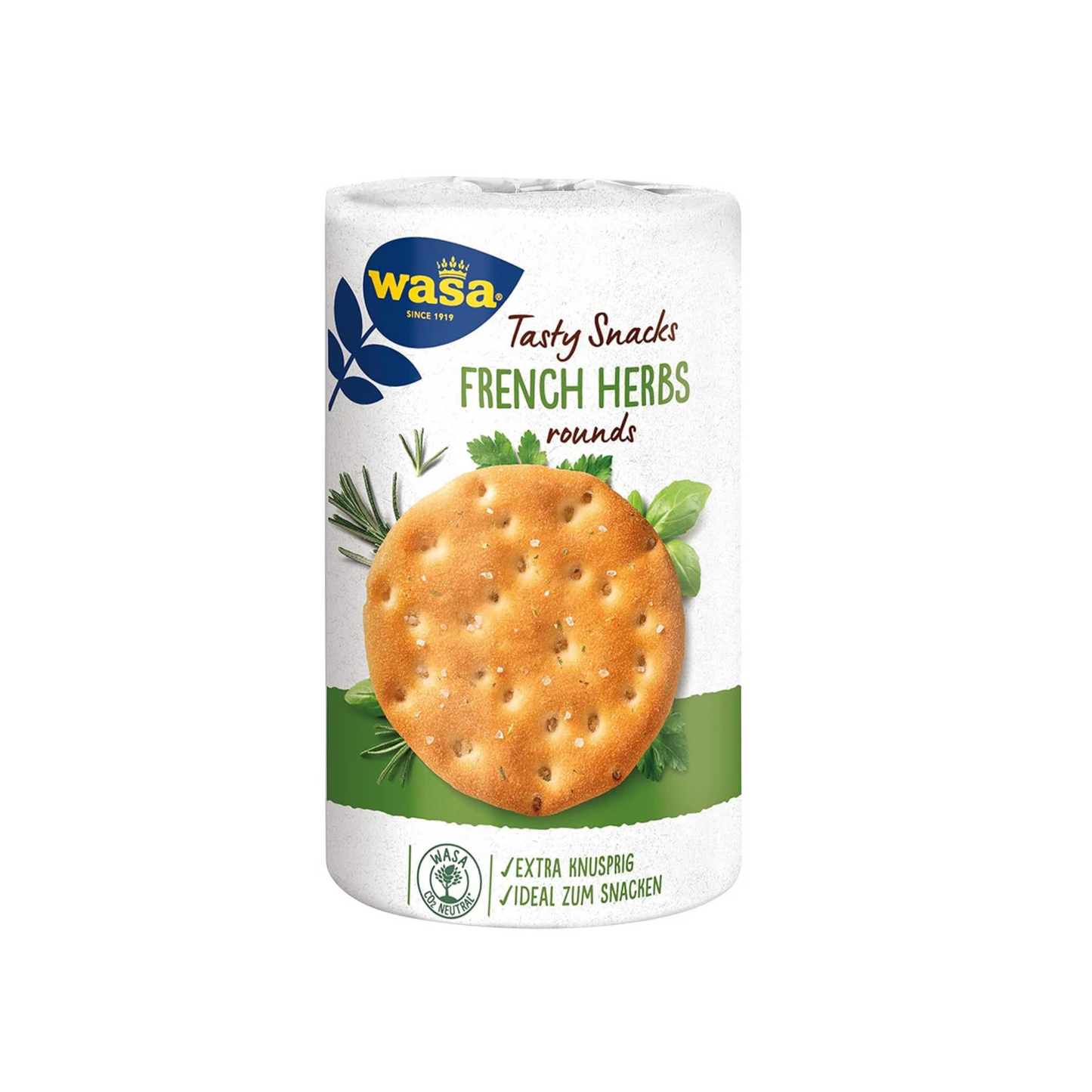 Wasa Tasty Snacks Rounds Herbs 205g