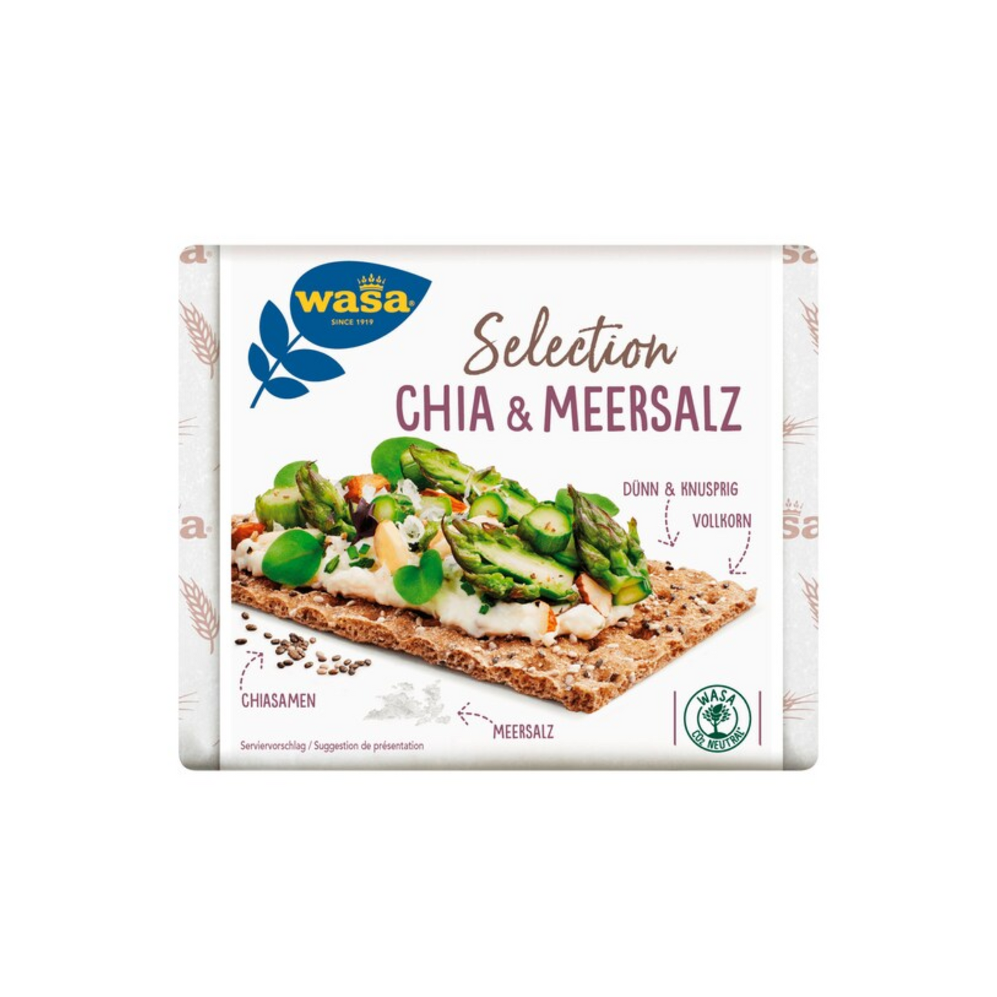 Wasa Selection Chia&Meersalz 245g