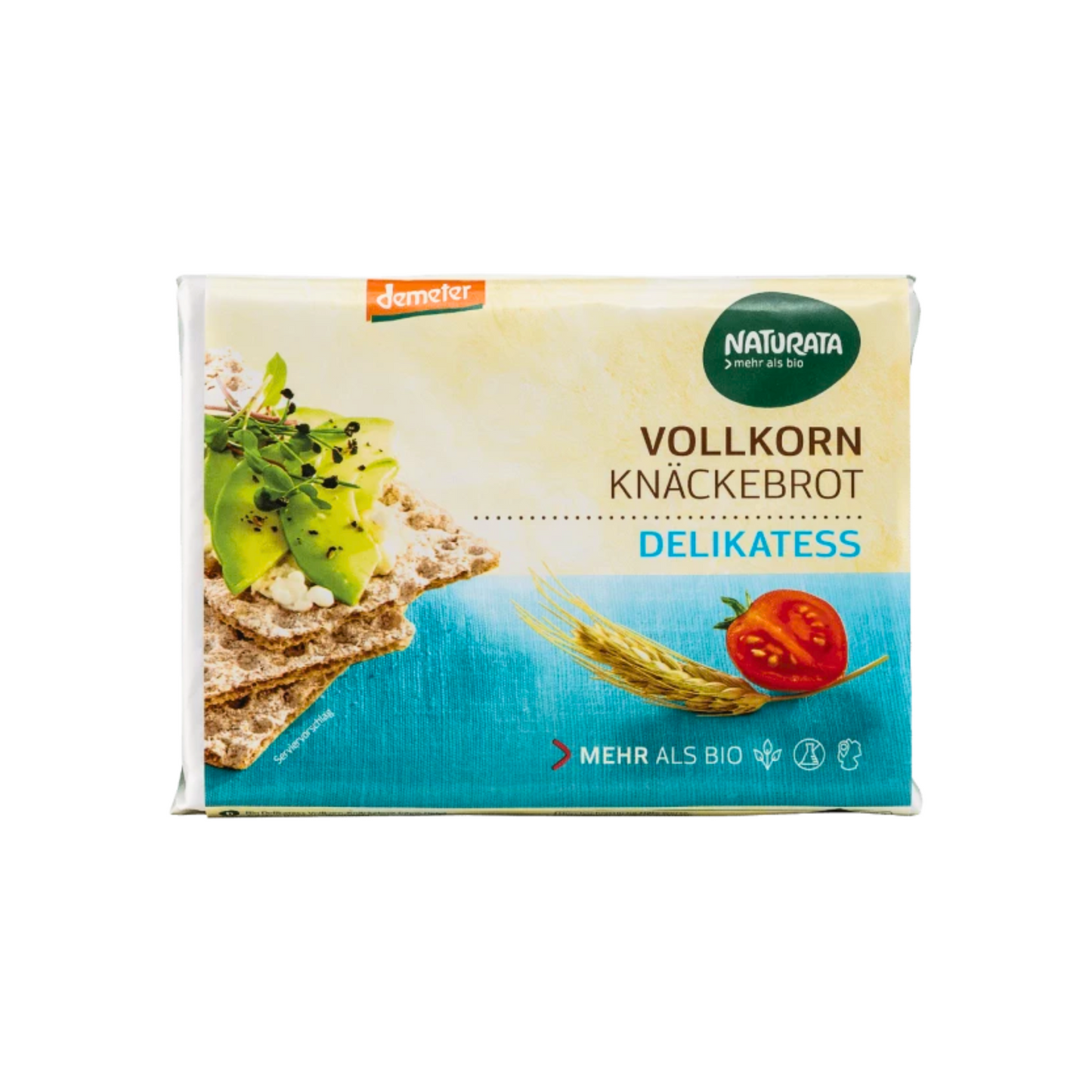 Demeter Naturata Delikatess Vollkorn Knäckebrot 250g