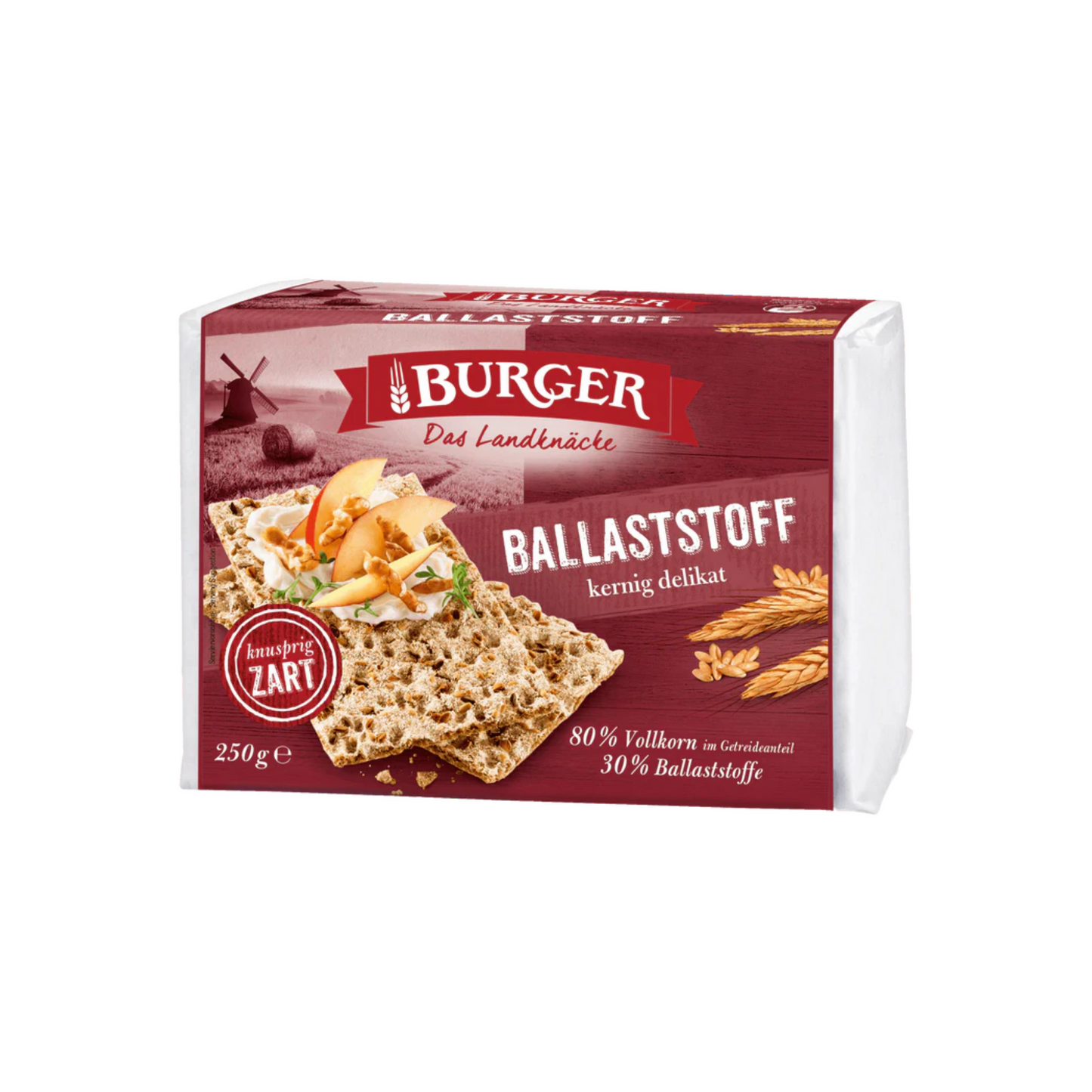Burger Ballaststoff Knäckebrot 250g