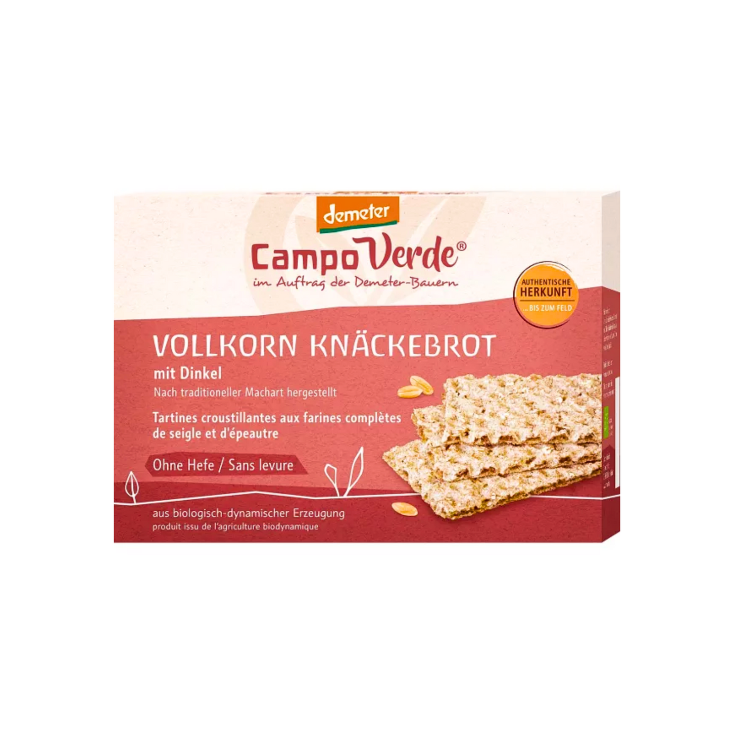 Demeter Campo Verde Dinkel Knäckebrot 250g