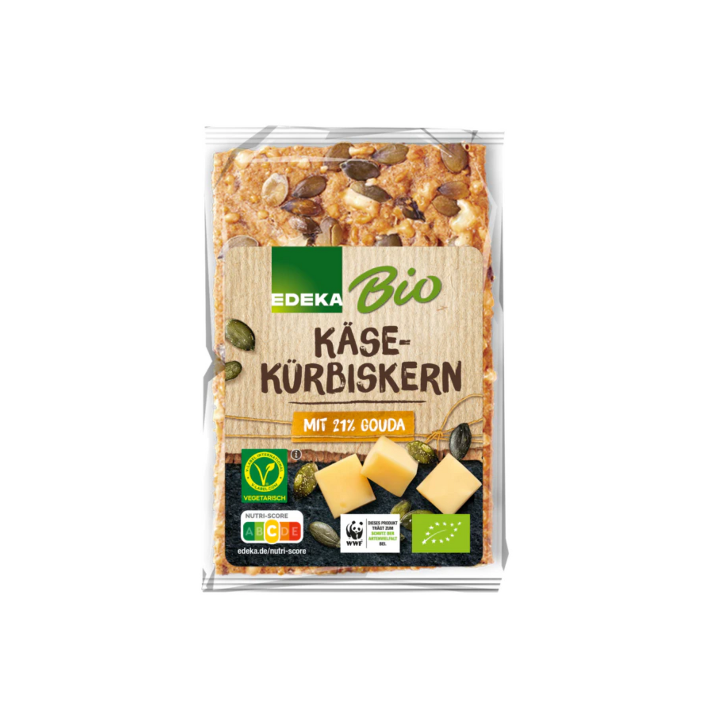 Bio EDEKA Käse-Kürbiskern Knäckebrot 200g