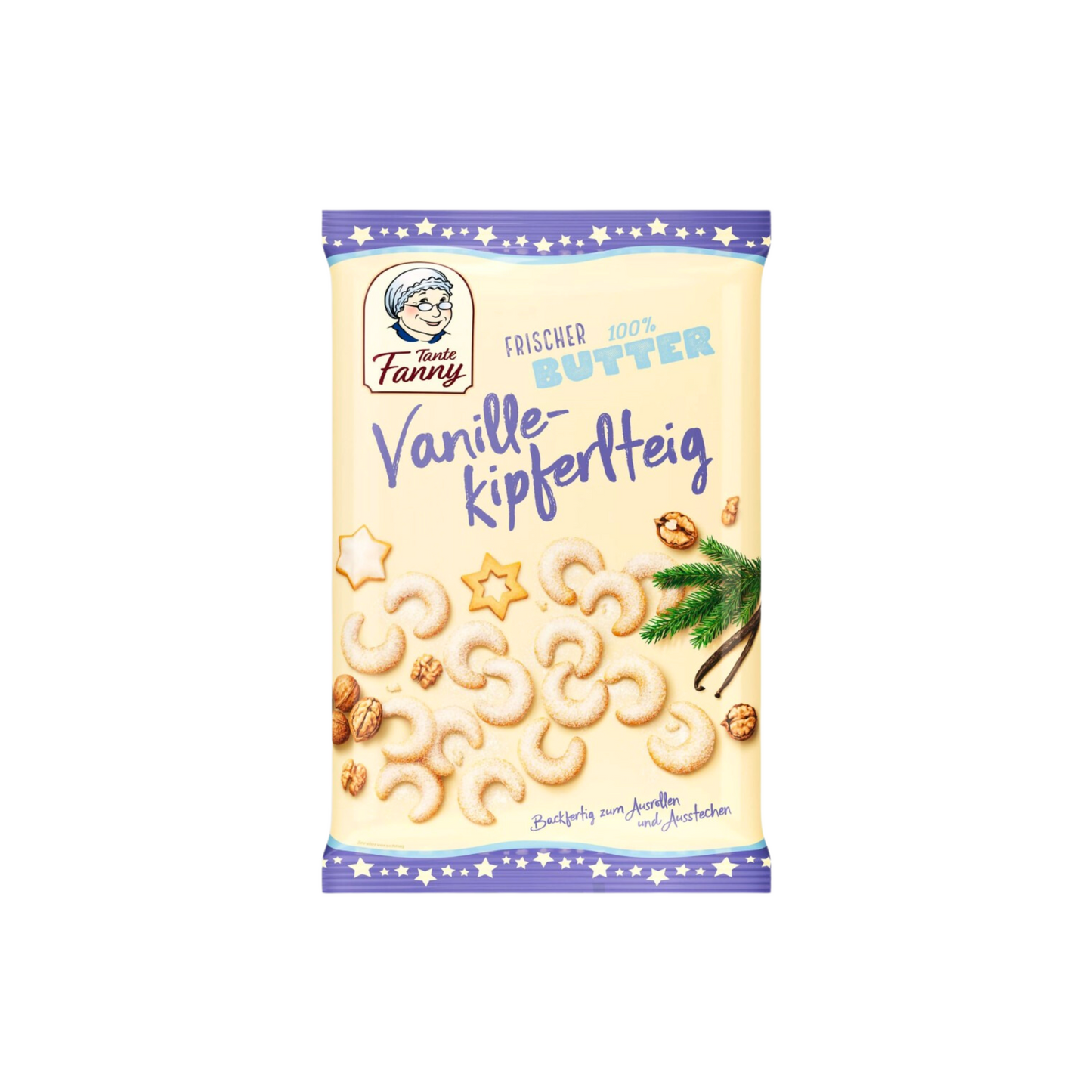 Tante Fanny Frischer Butter-Vanillekipferlteig 350g