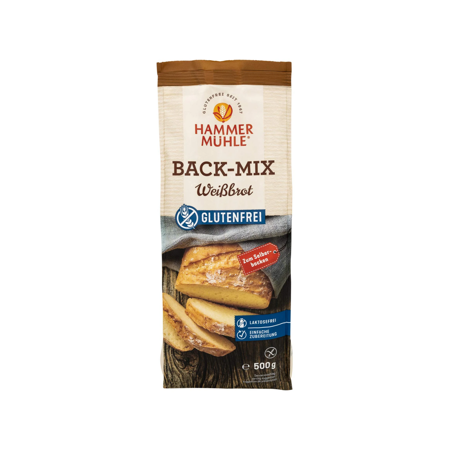 Hammermühle Back-Mix Weißbrot 500g
