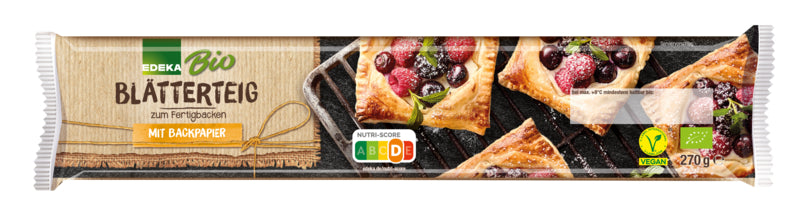 Bio EDEKA Blätterteig 270g