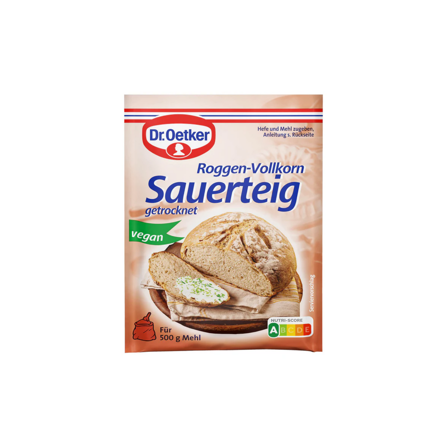 Dr.Oetker Roggen-Vollkorn Sauerteig getrocknet 15g