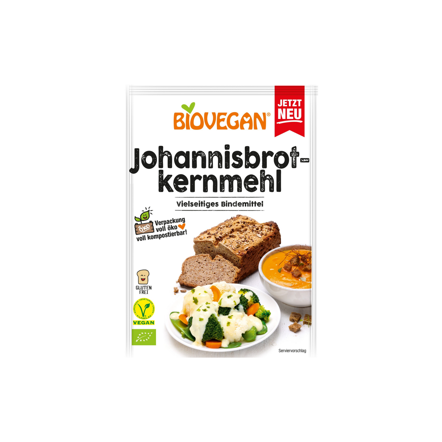 Biovegan Johannisbrotkernmehl 50g