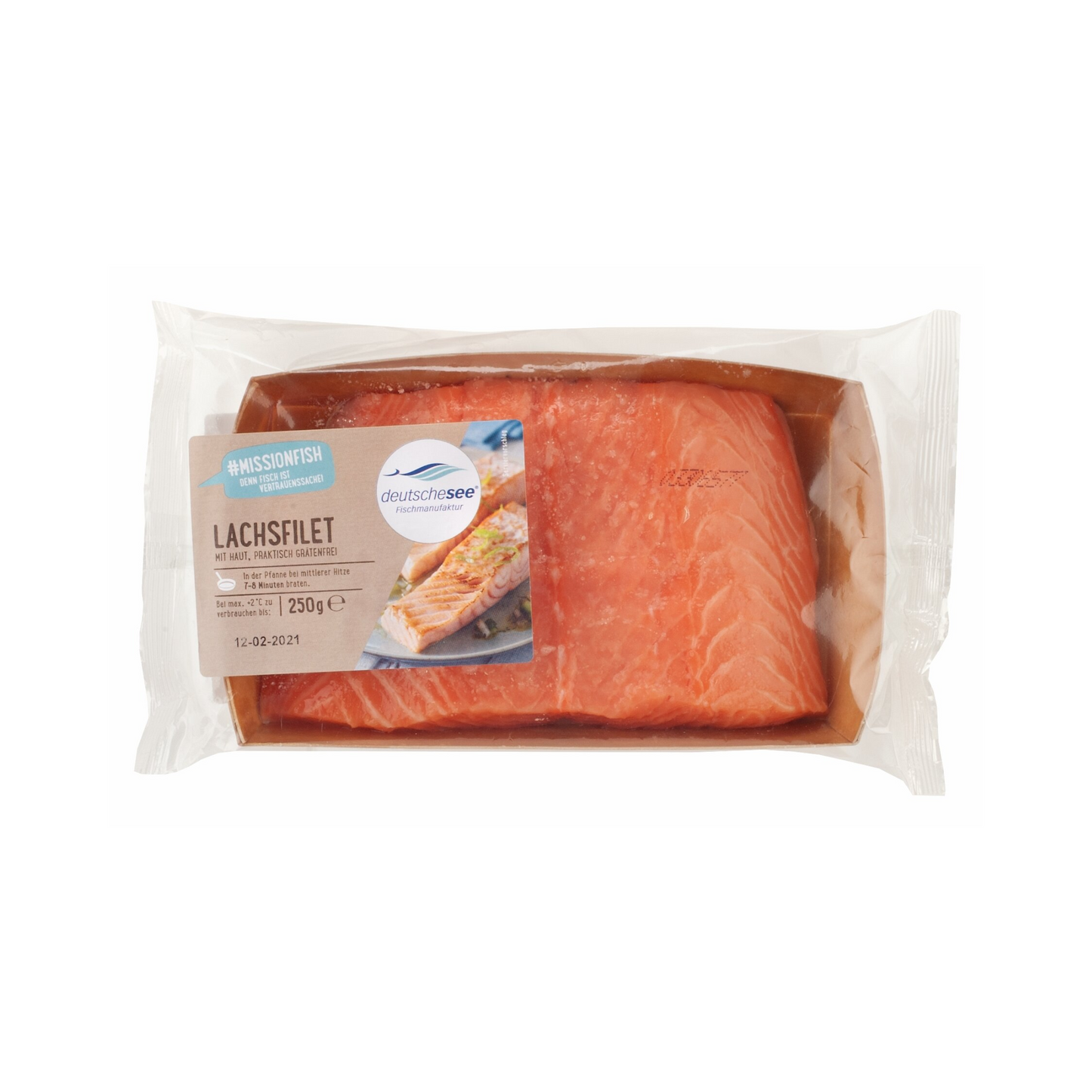 MSC Deutsche See Wildlachsfilet netto 250g