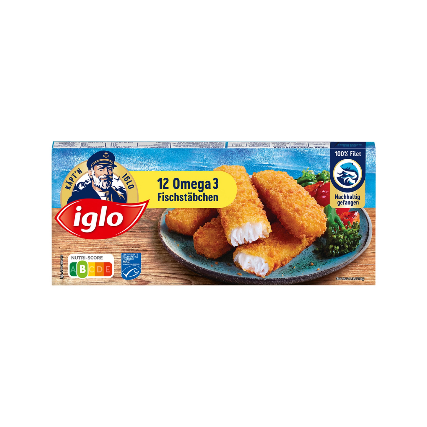 MSC Iglo Fischstäbchen Omega3 360g
