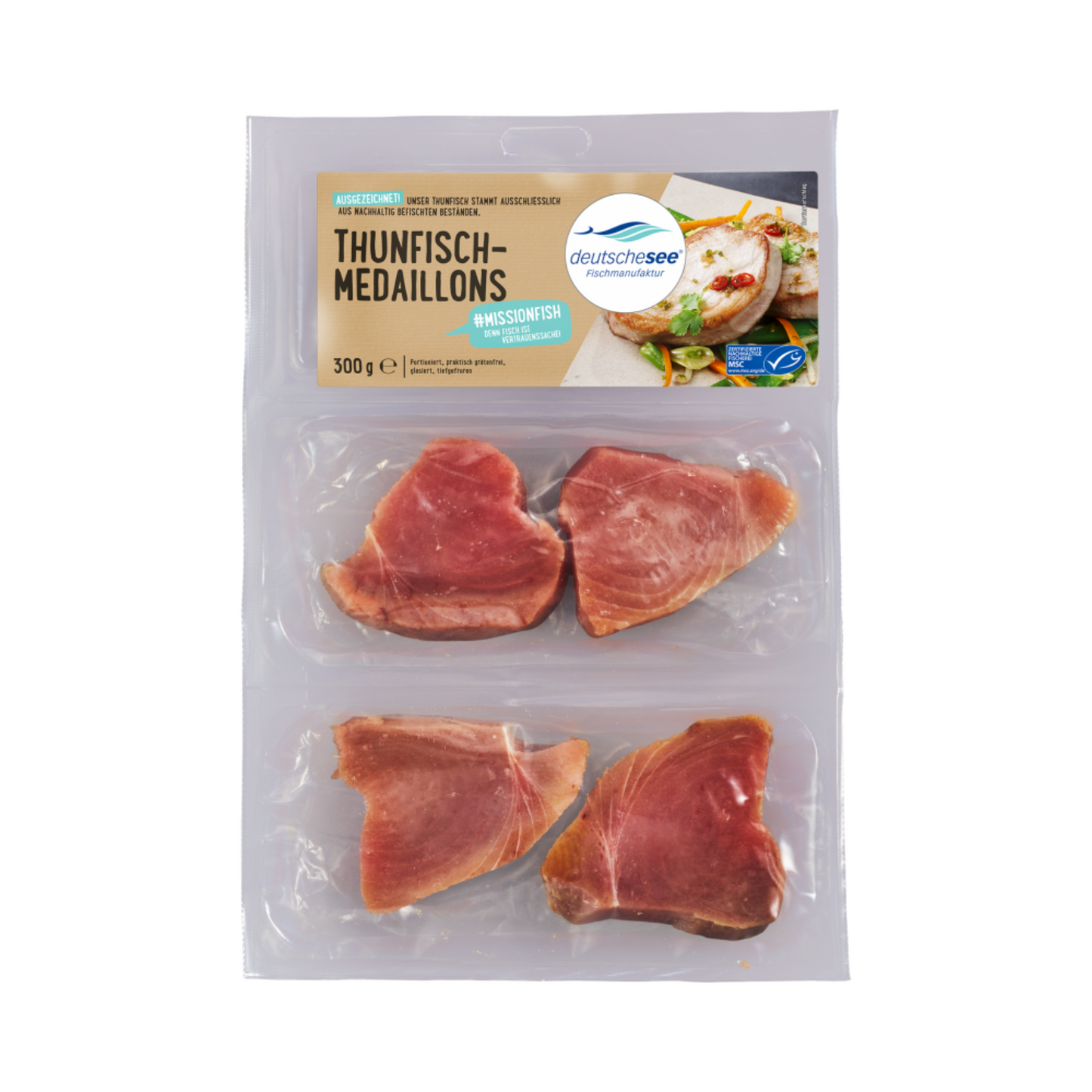 MSC Deutsche See Thunfisch-Medaillons 300g
