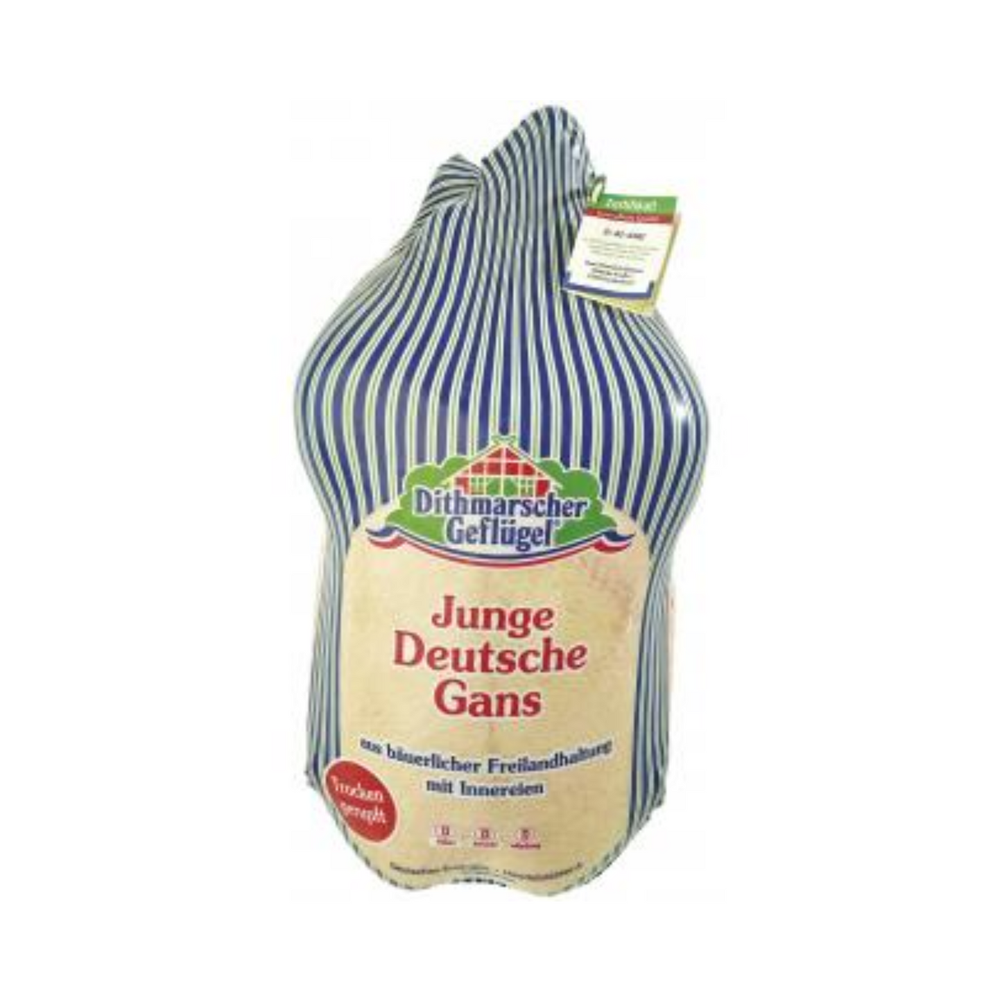 Dithmarscher Gans mit Hals und Innereien 4400g