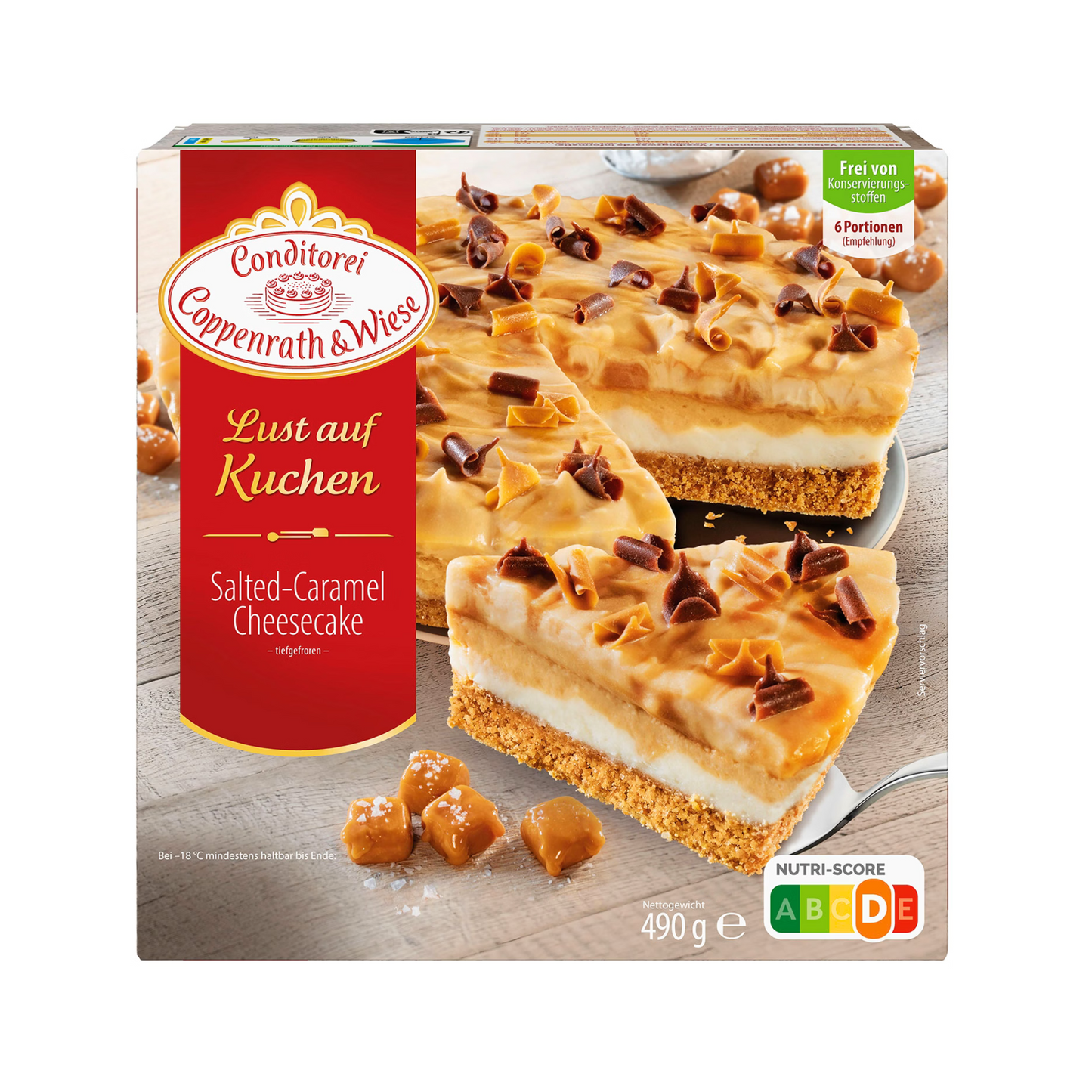 Coppenrath&Wiese Salted Caramel Cheesecake 490g