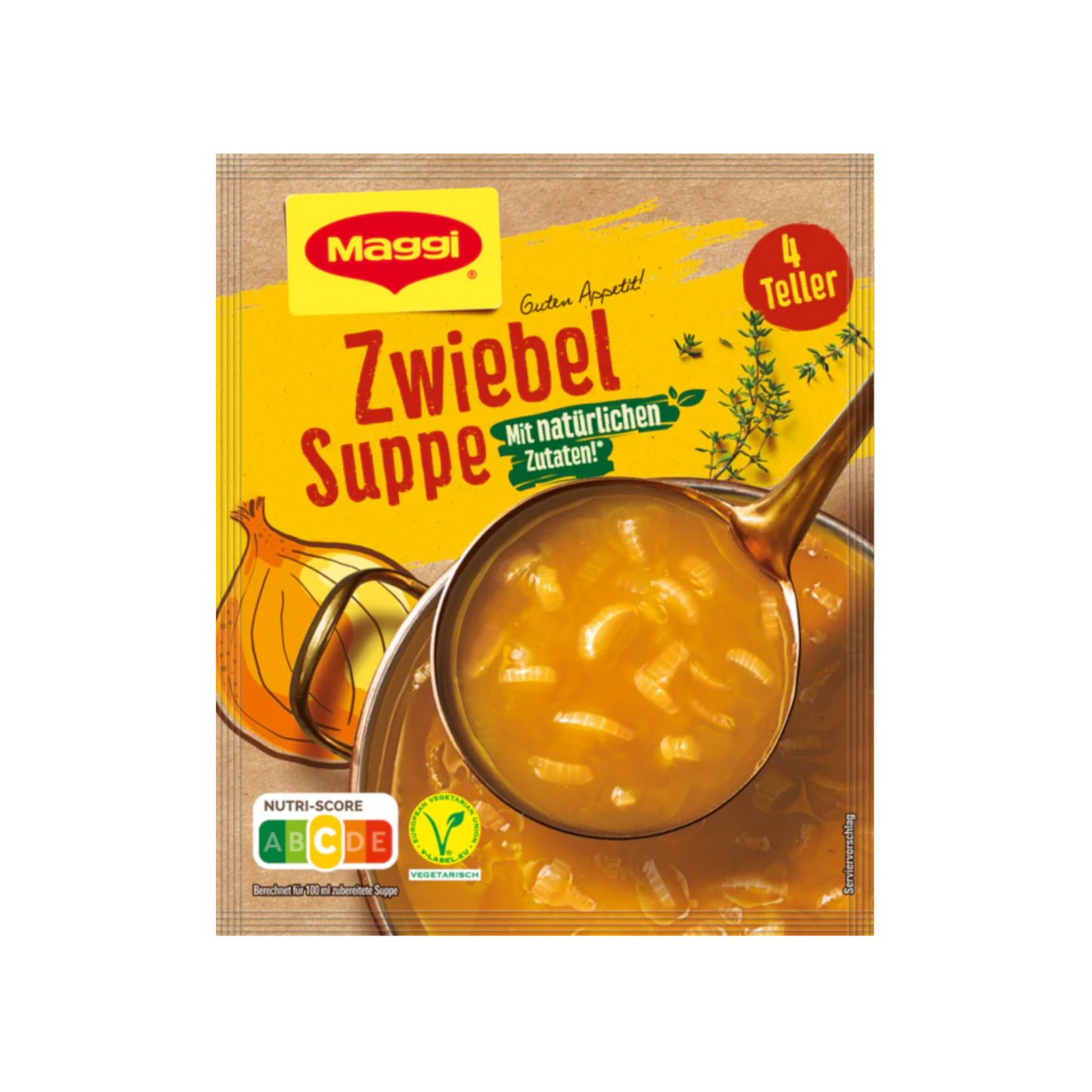 Maggi Guten Appetit Suppe Zwiebel für 1l