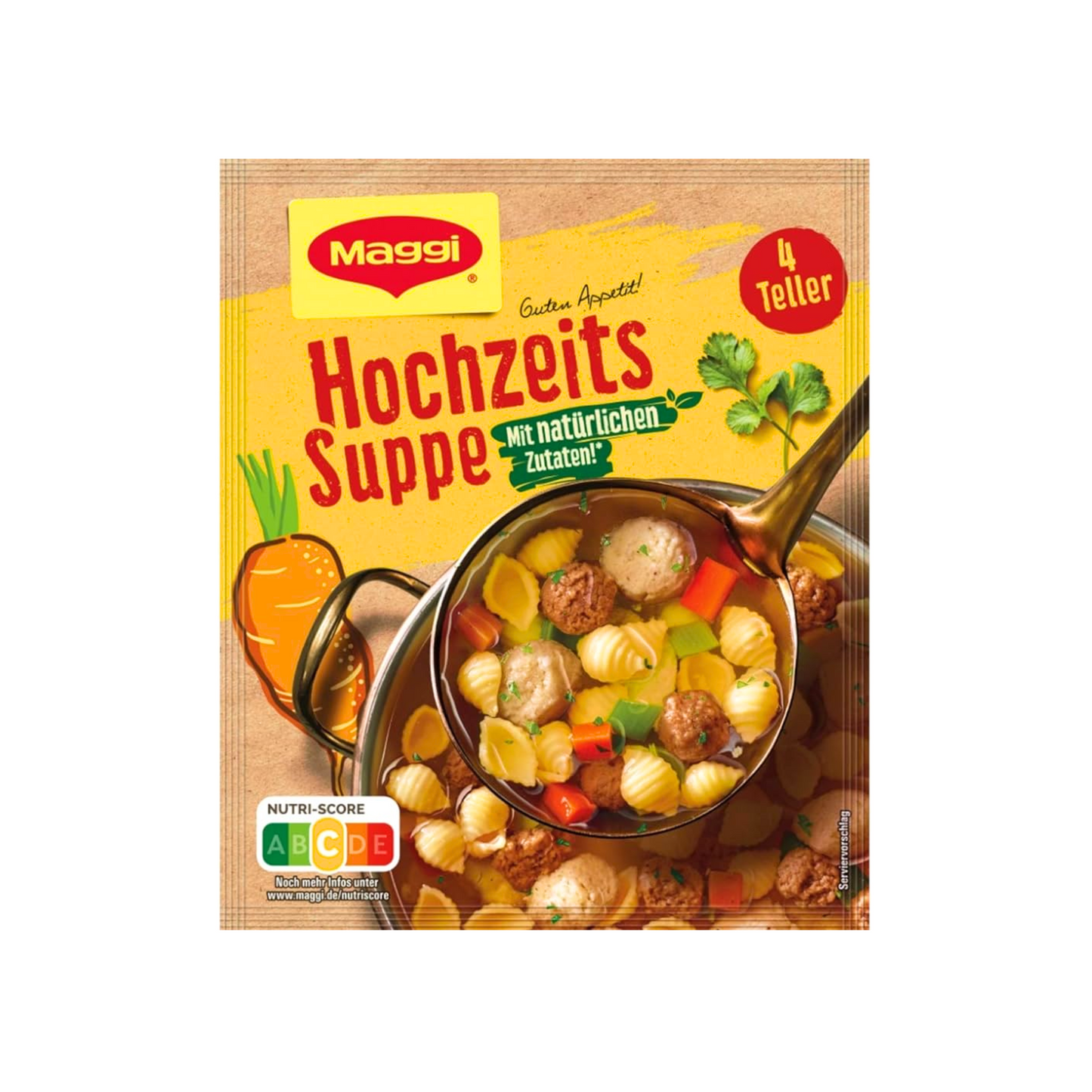 Maggi Guten Appetit Hochzeits Suppe für 1l