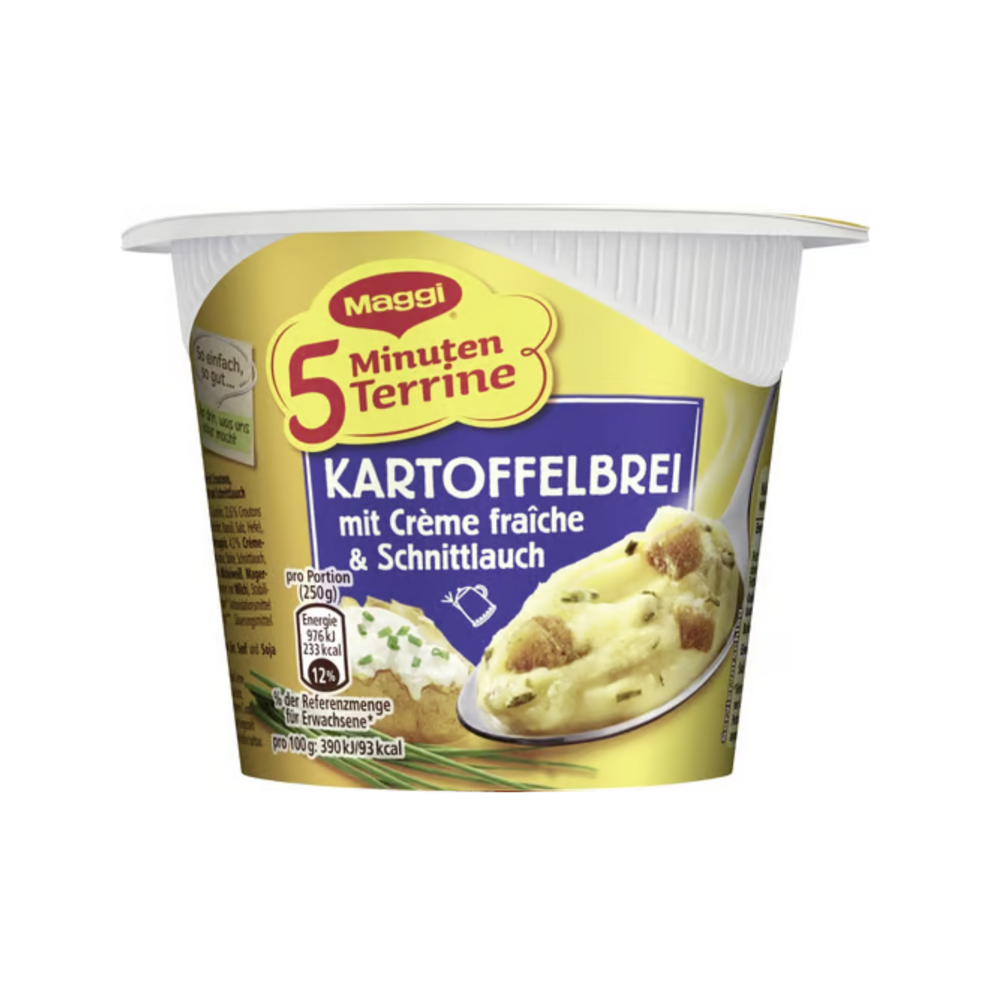 Maggi 5 Minuten Terrine Kartoffelbrei Creme Fraiche 53g
