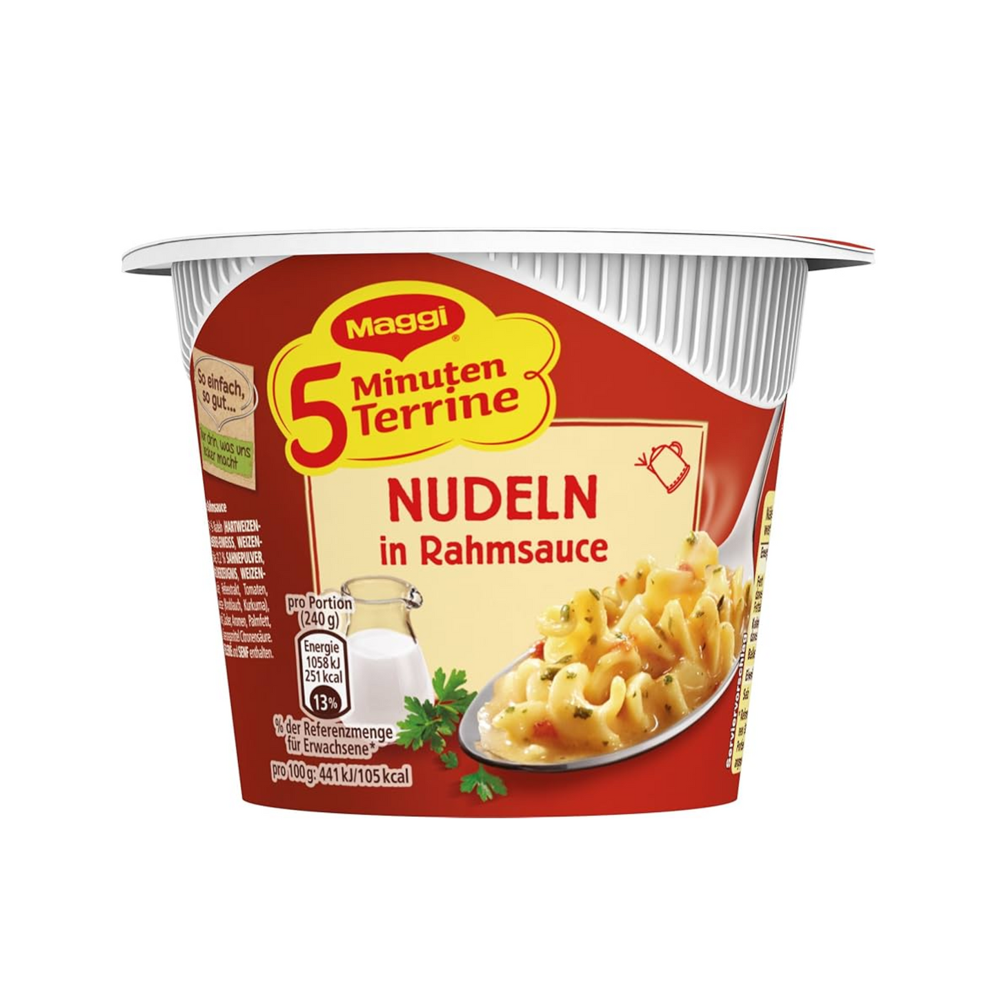 Maggi 5 Minuten Terrine Nudeln Rahmsauce 61g