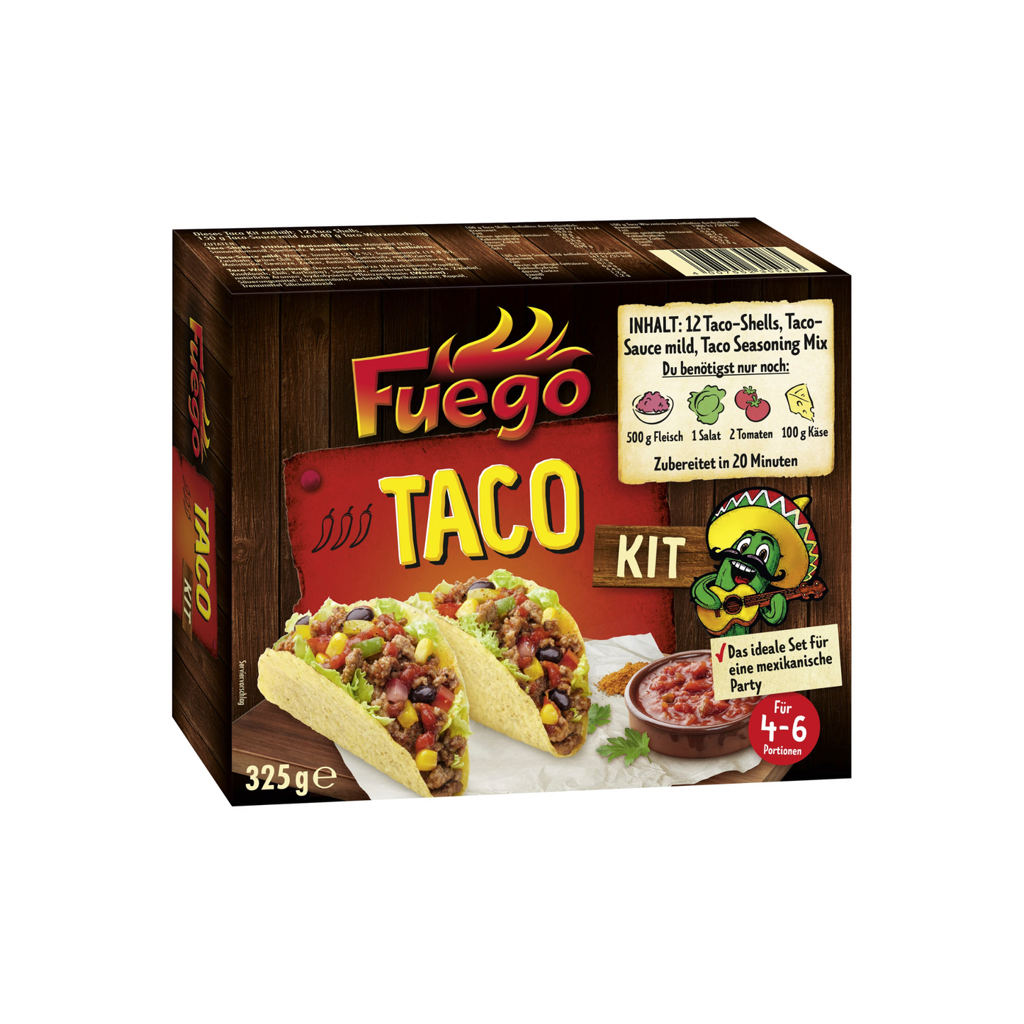 Fuego Taco Dinner Kit 325g