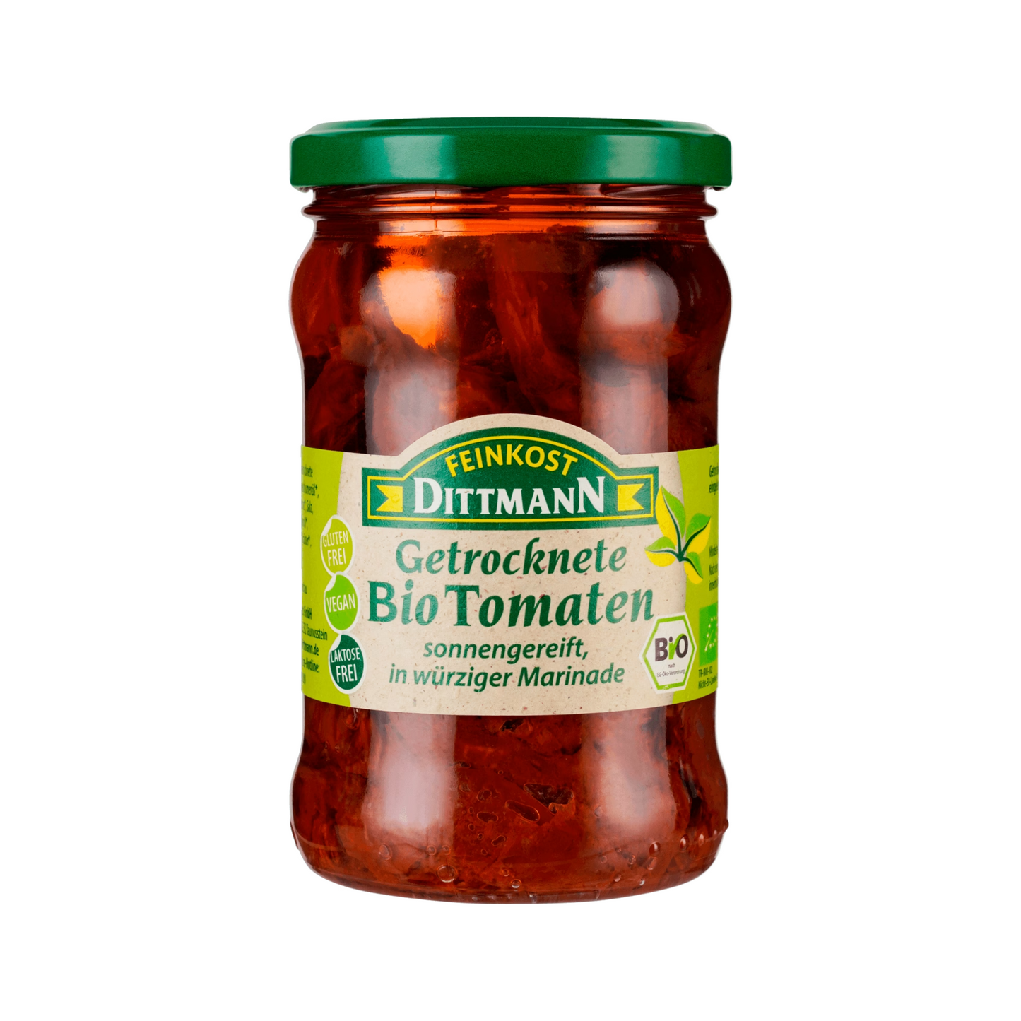 Bio Feinkost Dittmann Getrocknete Tomaten in würziger Marinade 285g