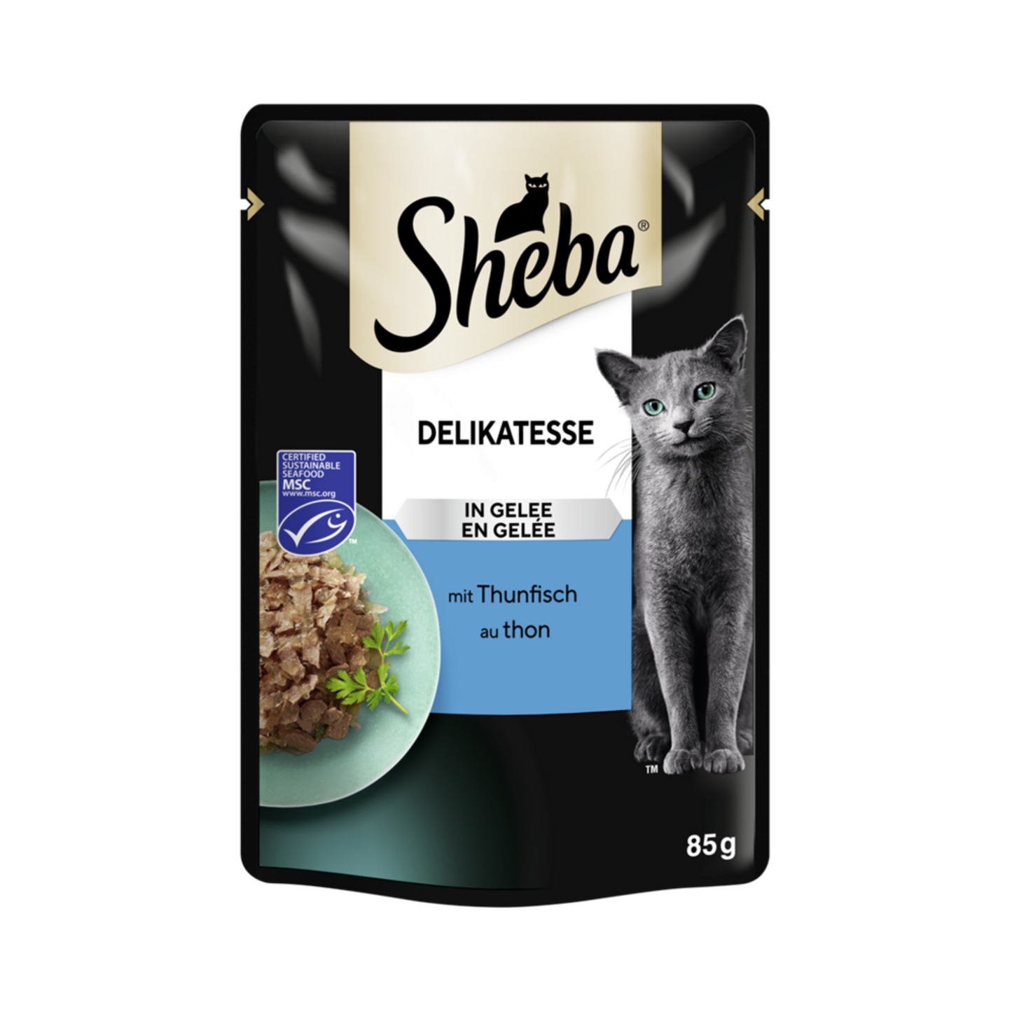 MSC Sheba Delikatesse in Gelee mit Thunfisch 85g