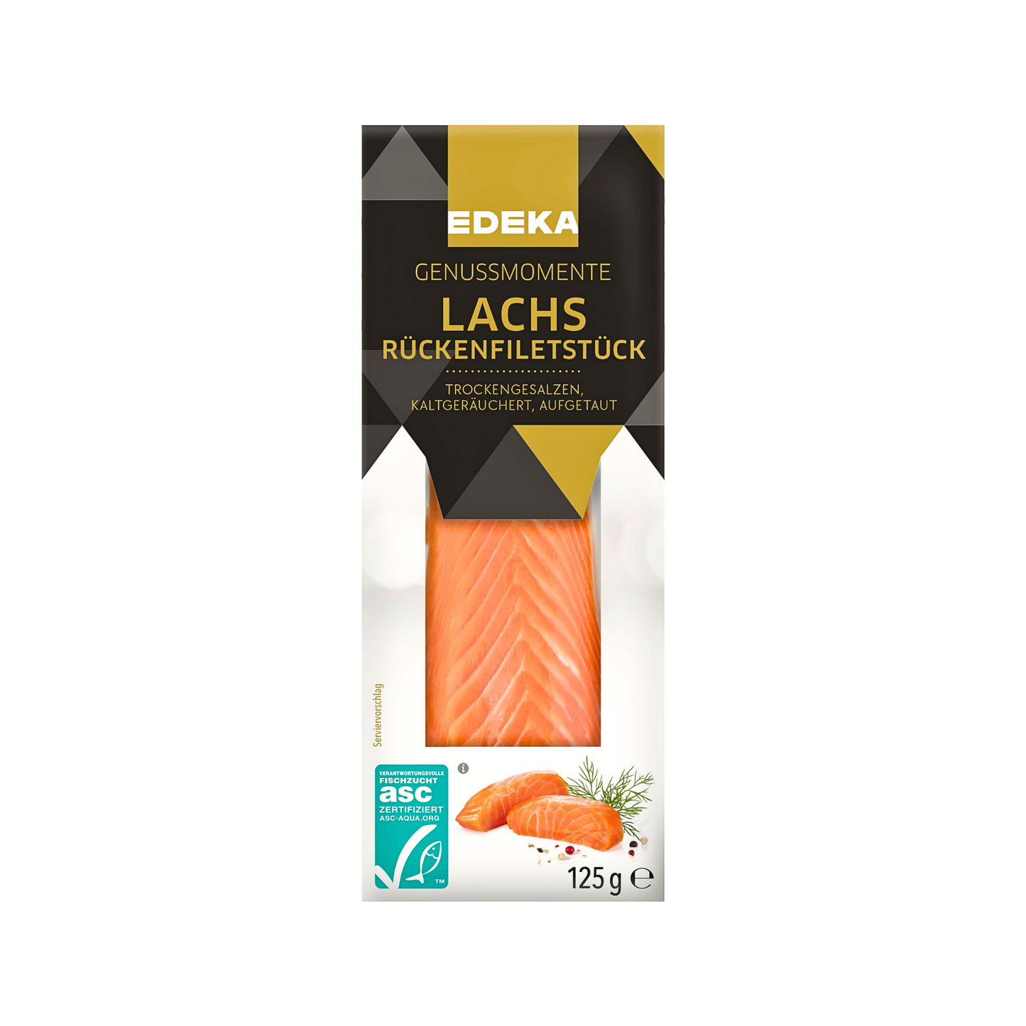 EDEKA Genussmomente Lachsrückenfilet 125g