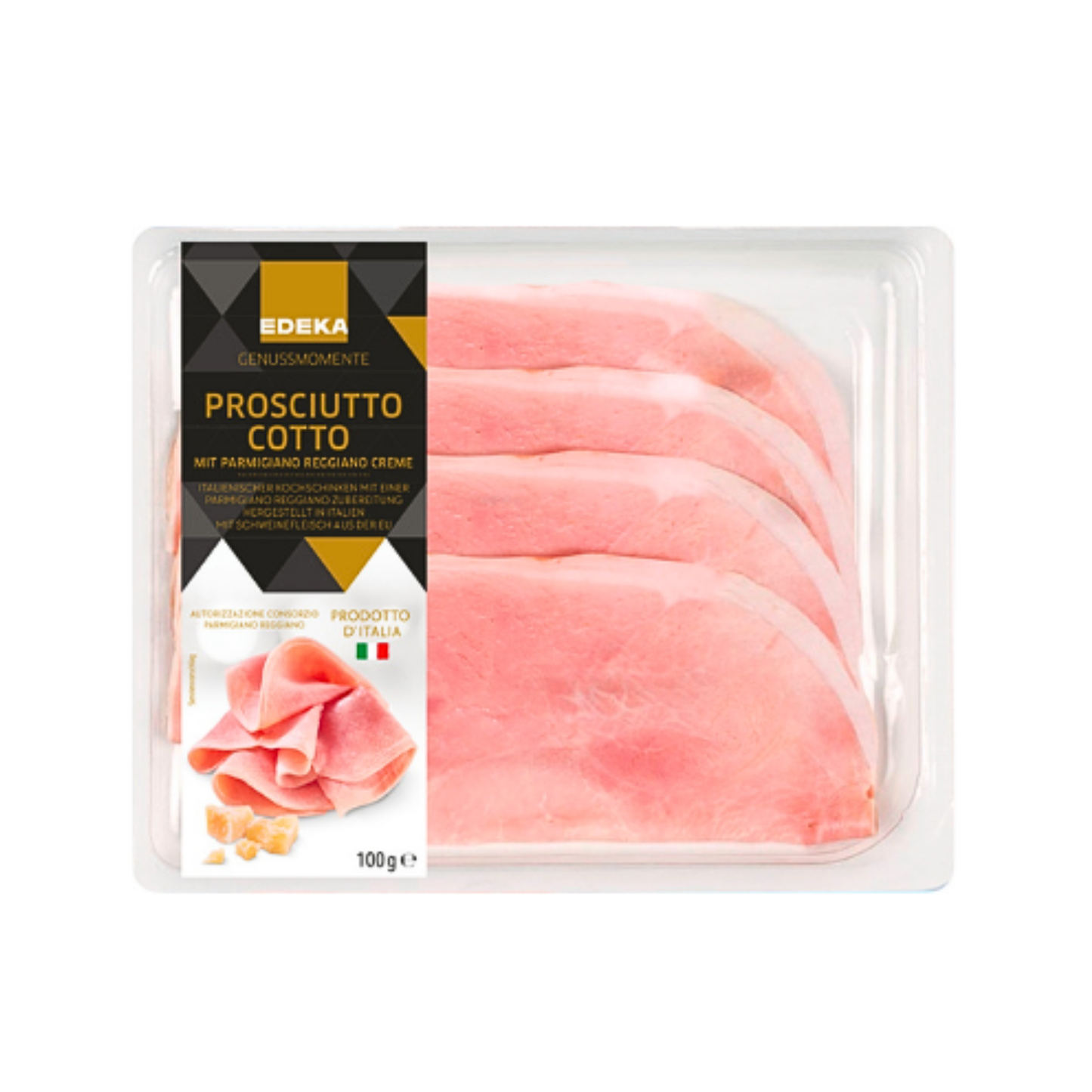 EDEKA Genussmomente Prosciutto Cotto mit Parmigiano Reggiano 100g