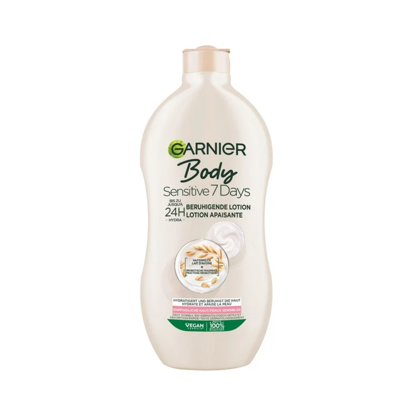 Garnier Körpermilch Body Sensitive 7Tage Hafermilch für trockene und empfindliche Haut 400ml