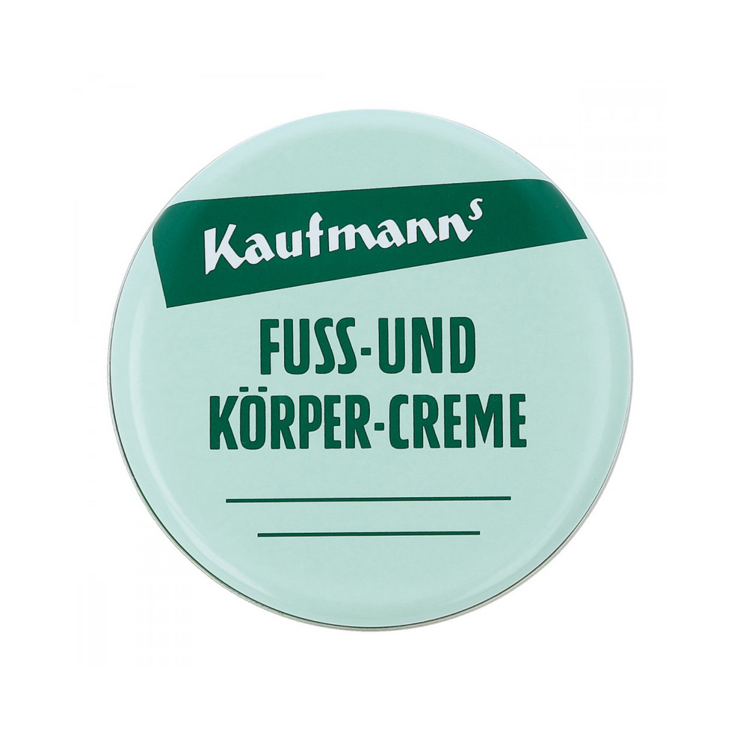 Kaufmanns Fuss- und Körper-Creme 50ml