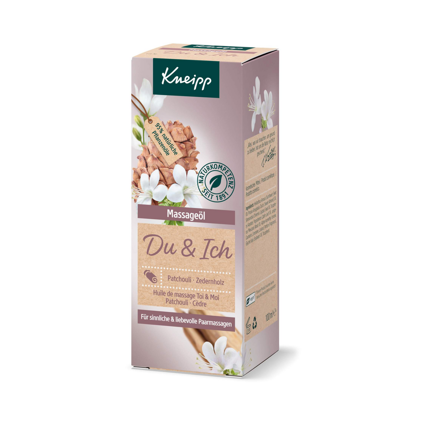 Kneipp Massageöl Du&Ich 100ml