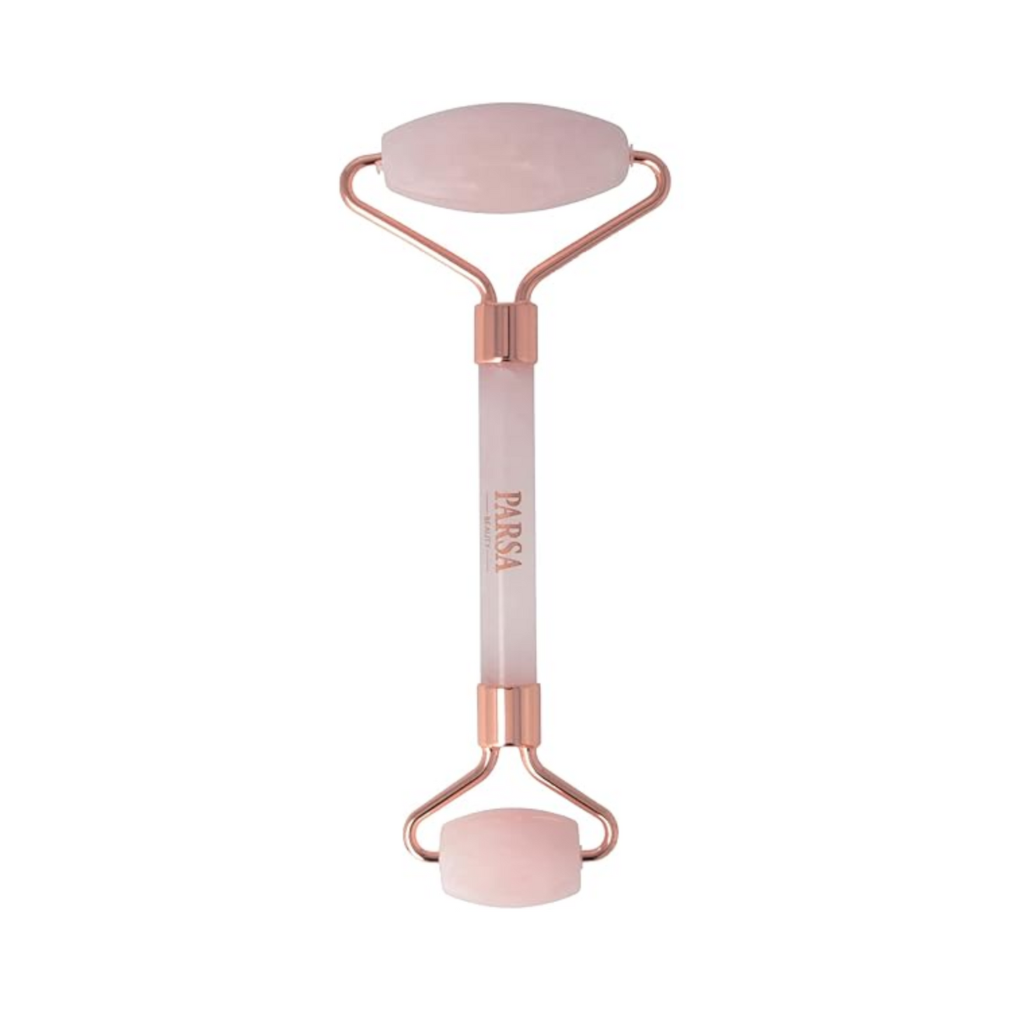 Parsa Edelsteinroller Rosenquarz rosegold