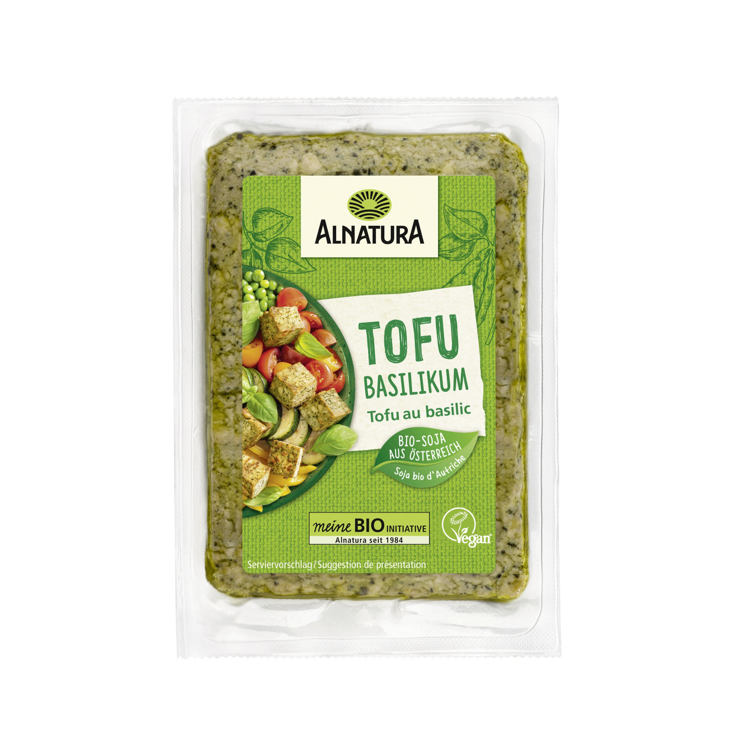 Bio Alnatura Tofu Basilikum 175g