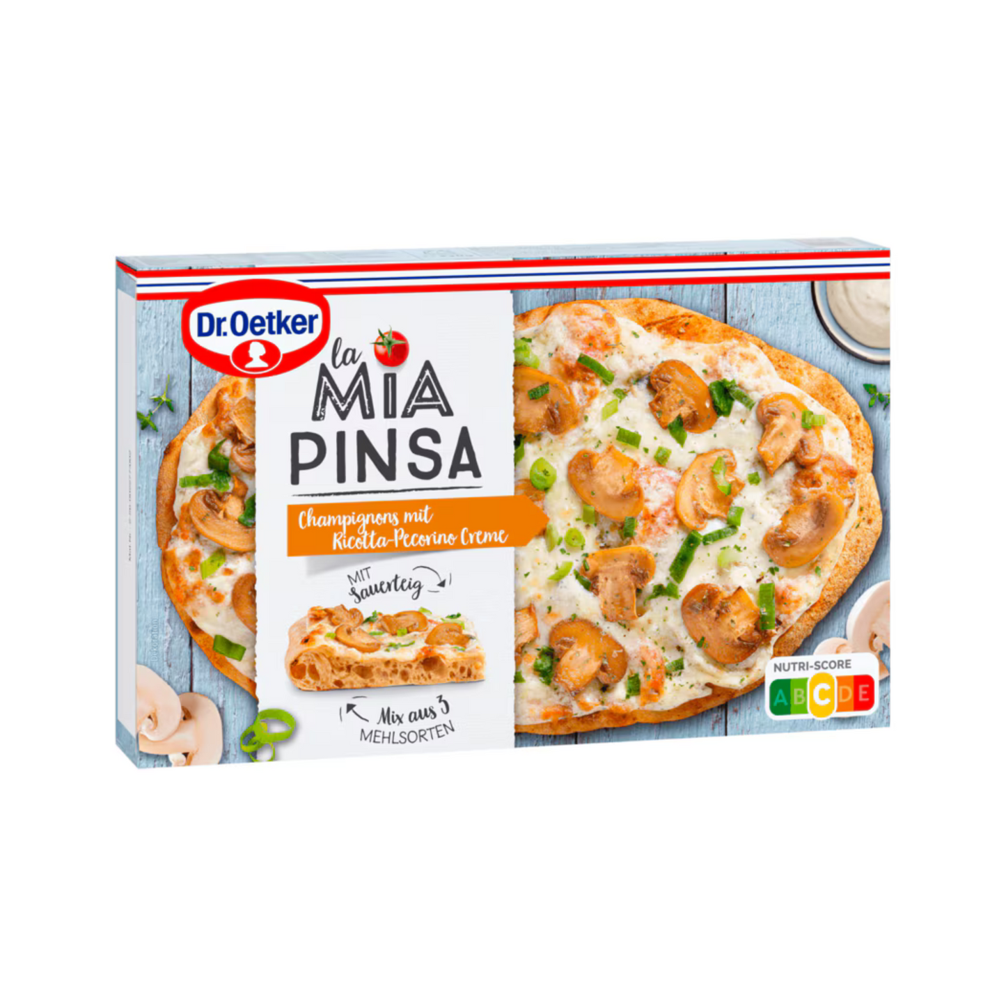 Dr.Oetker La Mia Pinsa Champignons Ricotta Creme 330g
