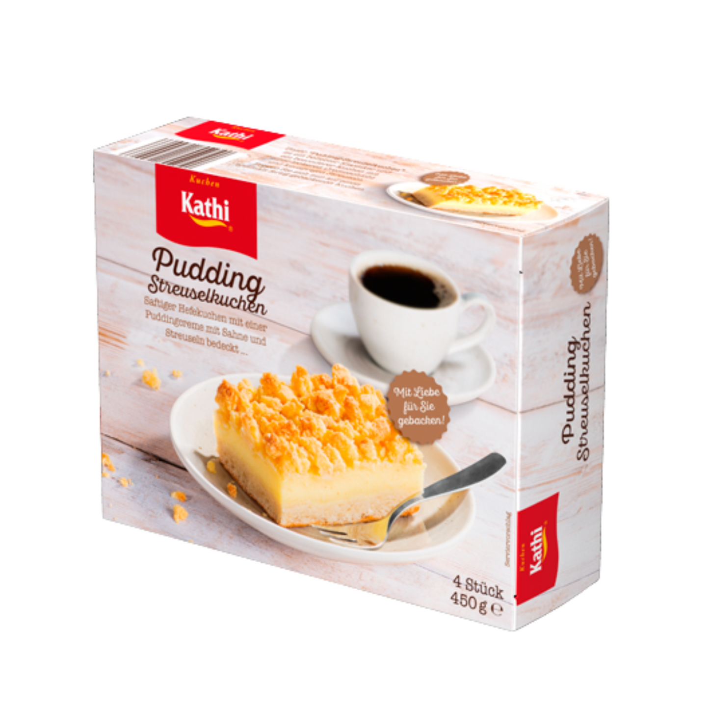 Kathi Pudding Streuselkuchen 450g