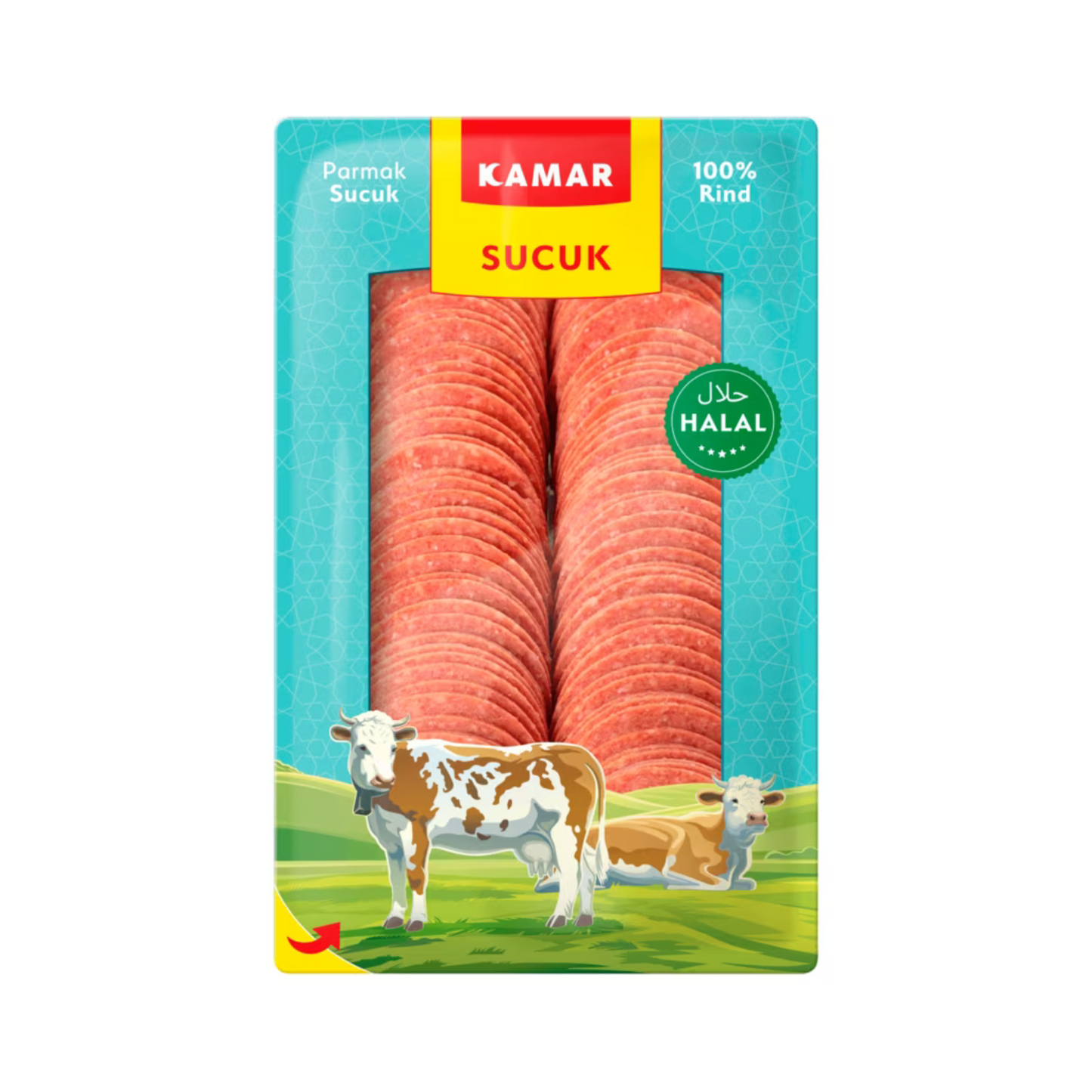 Kamar Parmak Sucuk in Scheiben gereift 200g